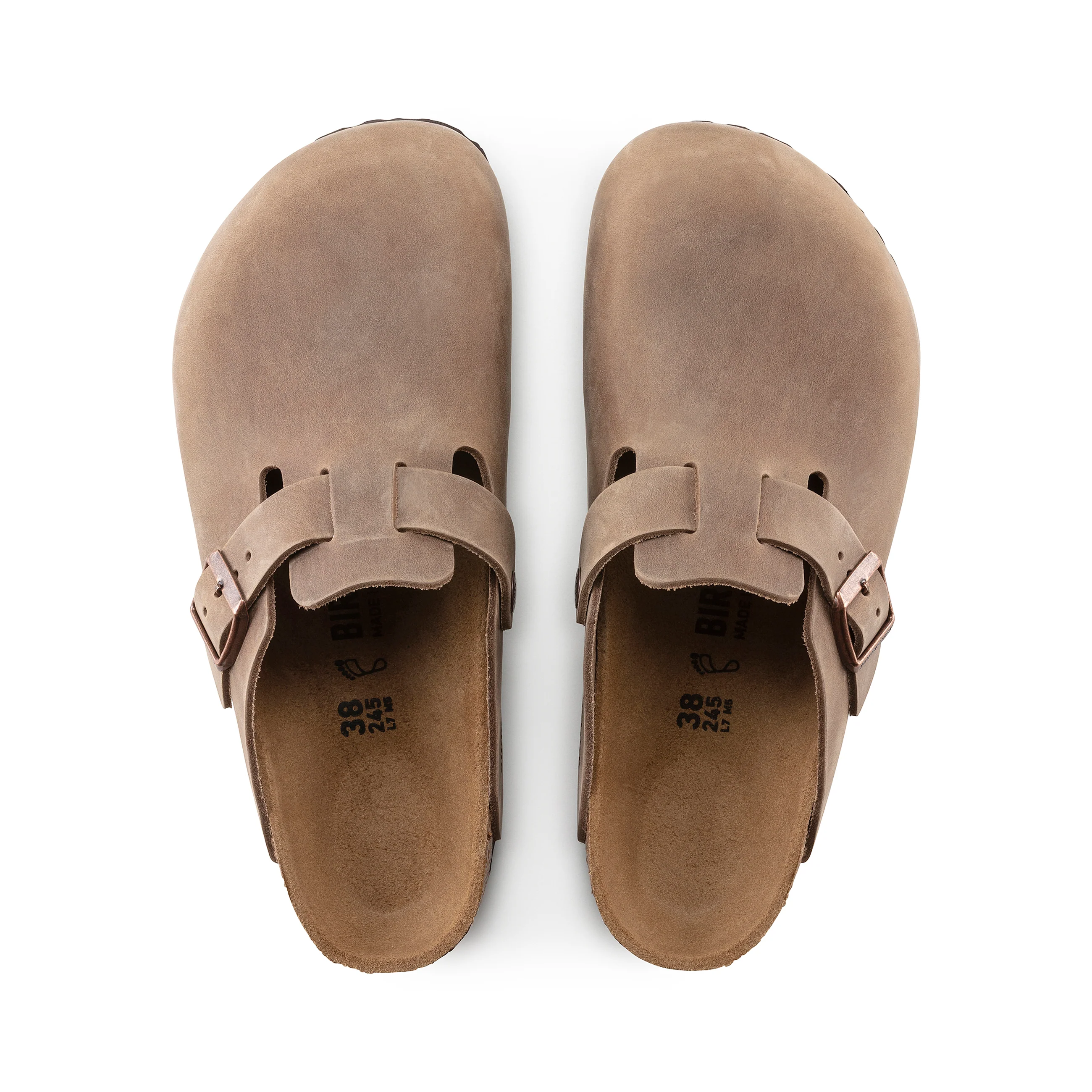Boston Tabacco Brown Oiled Leather - Image 3