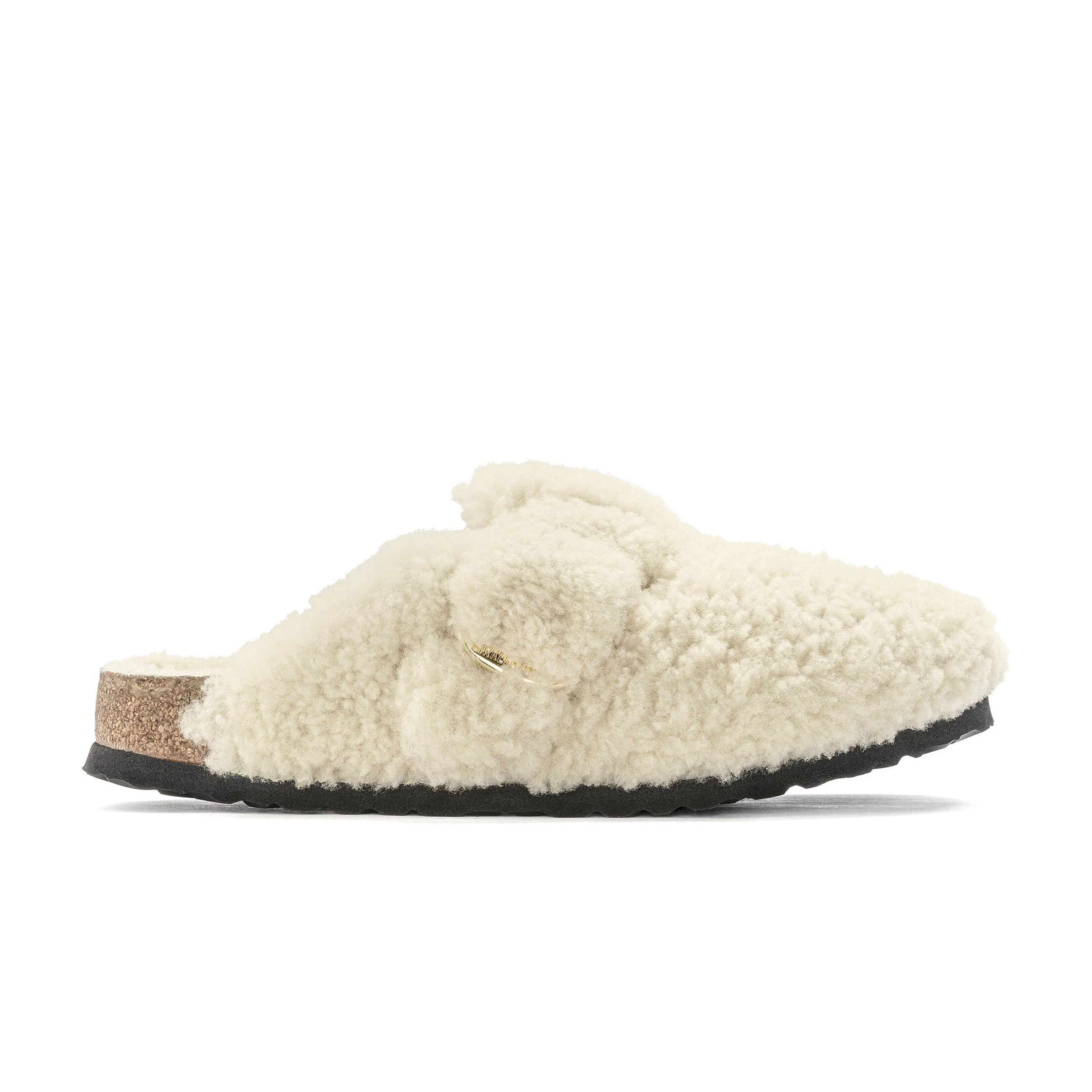 Boston Big Buckle Shearling Teddy Eggshell - Image 2