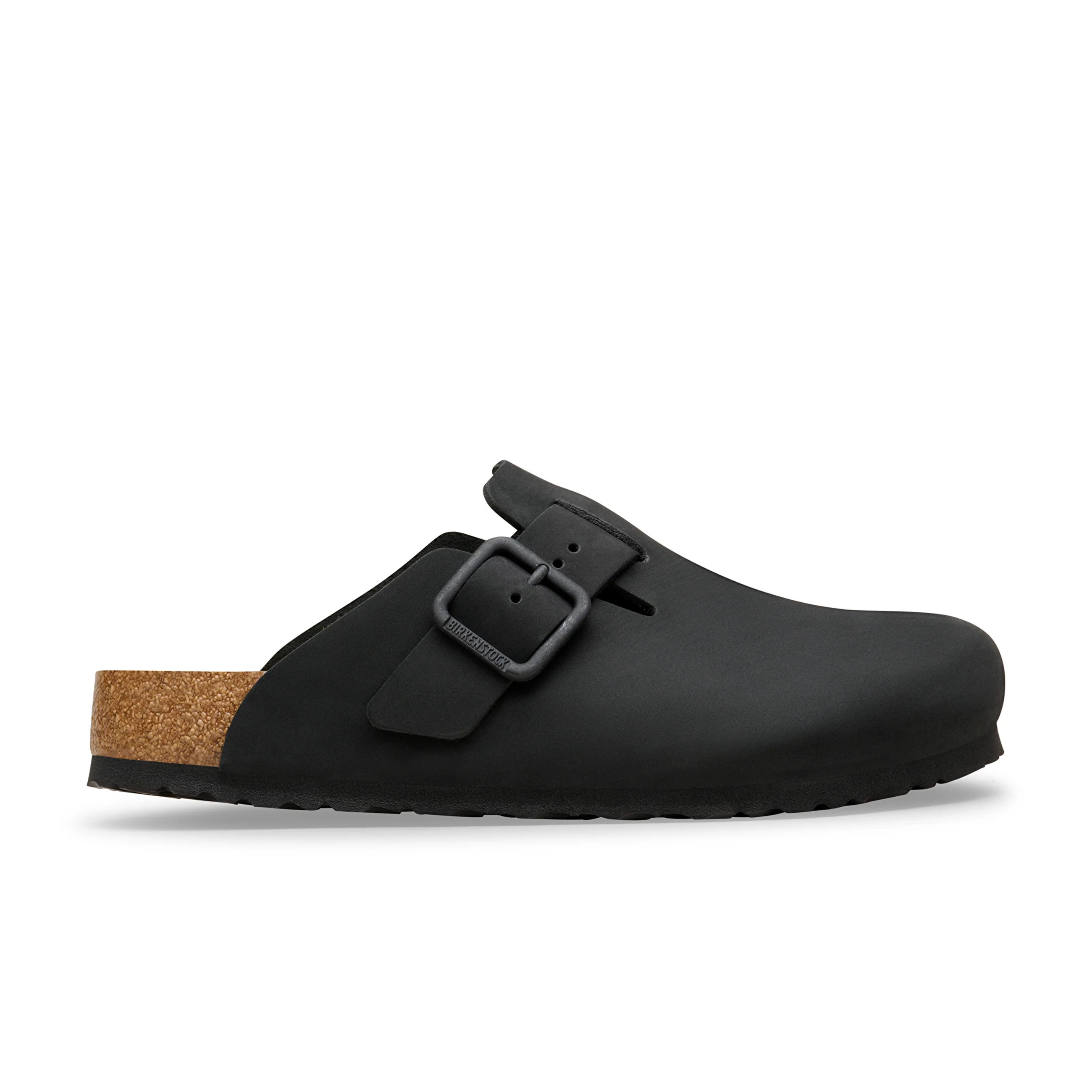 Boston Wire Buckle Black Nubuck Leather - Image 2