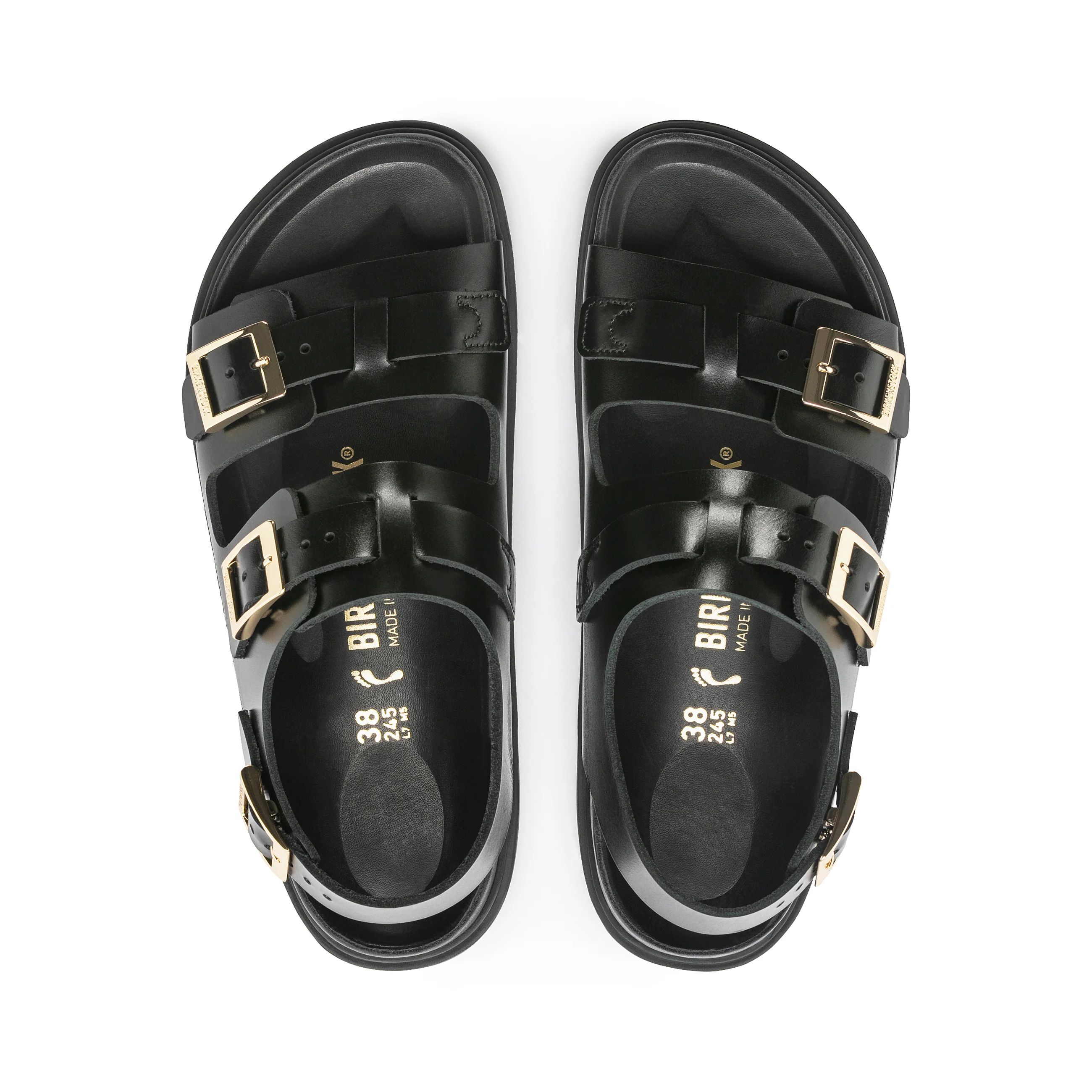 Cannes Black Natural Leather - Image 3