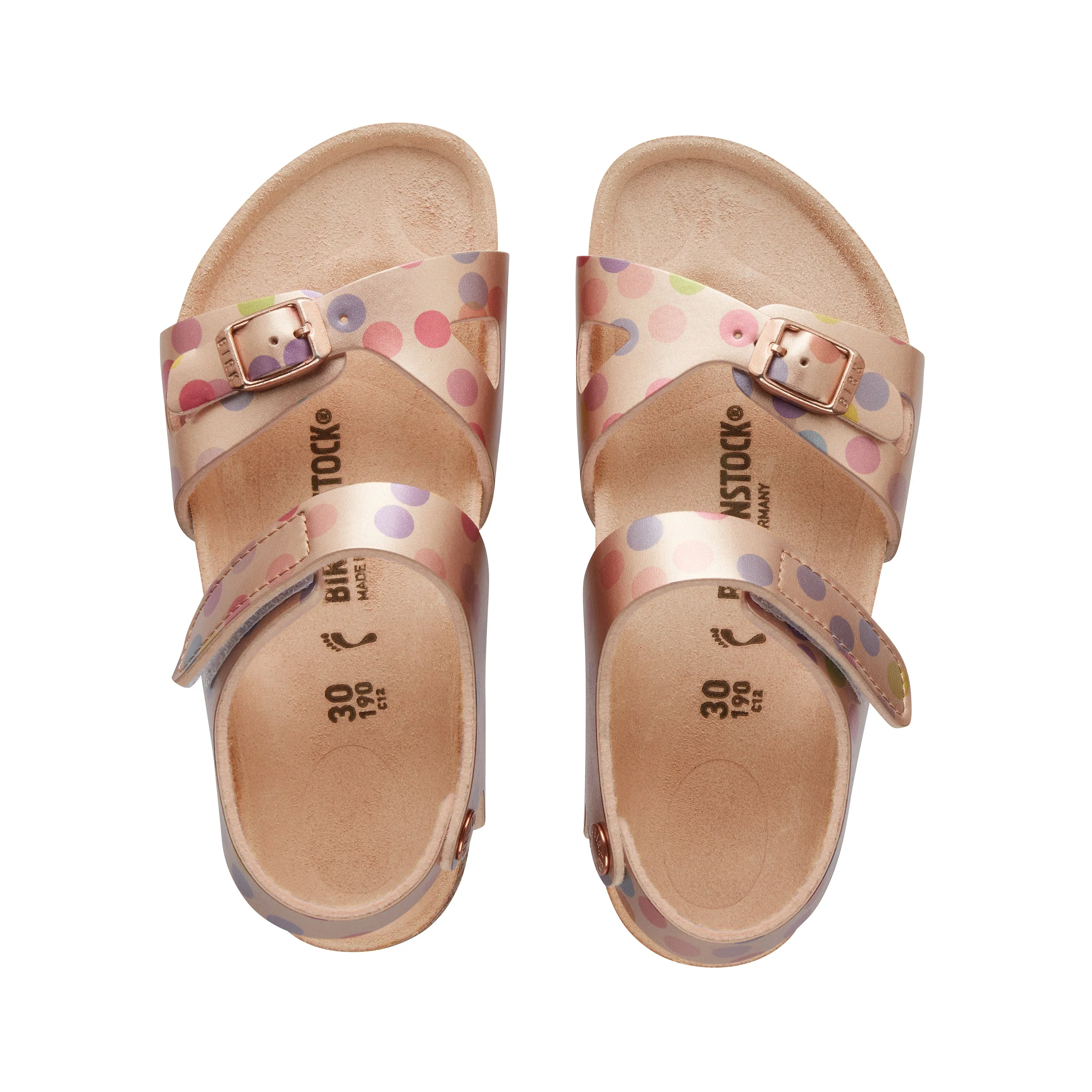 Colorado Kids Electric Metallic Dots Copper Birko-Flor - Image 3