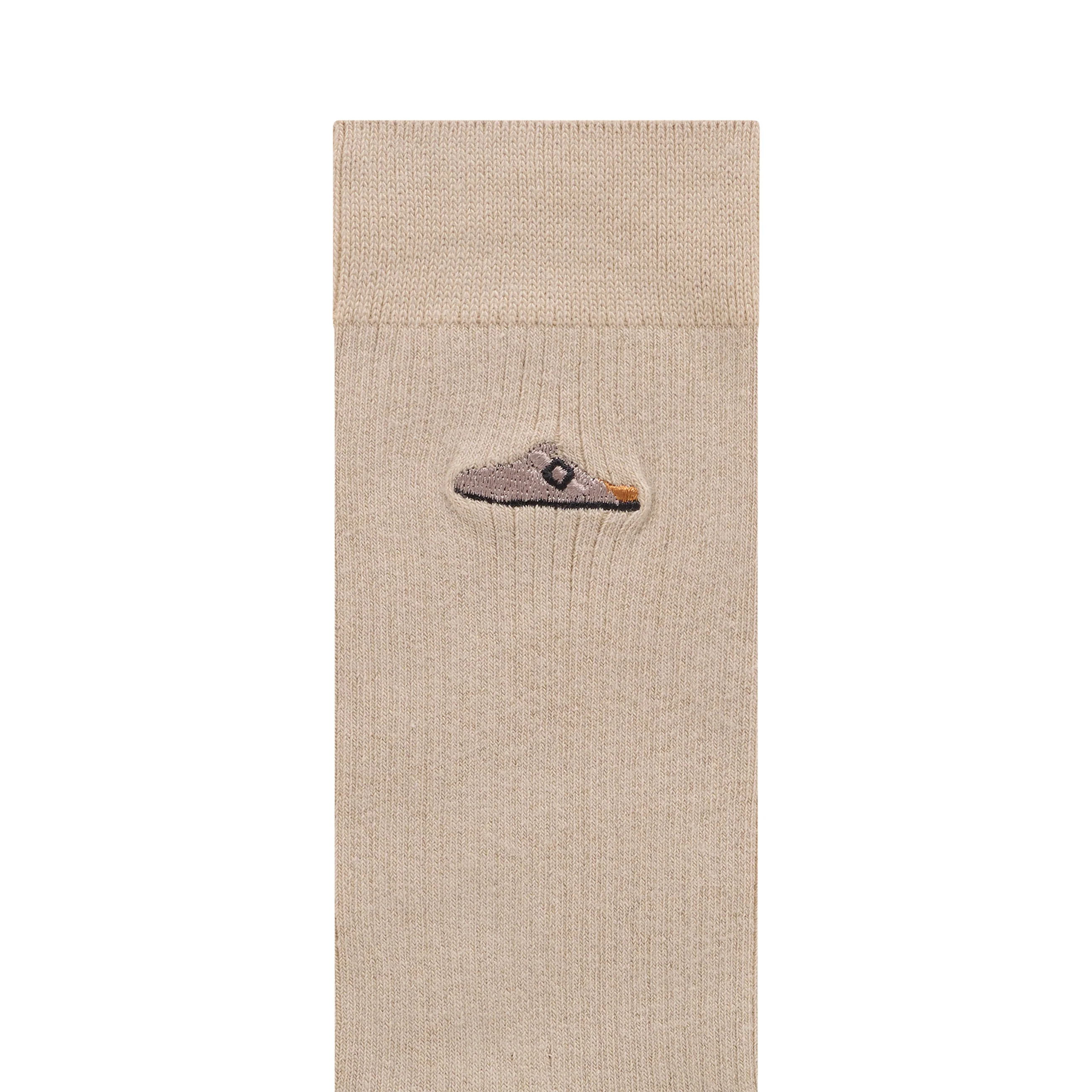 Cotton Rib Socks Sandcastle - Image 2