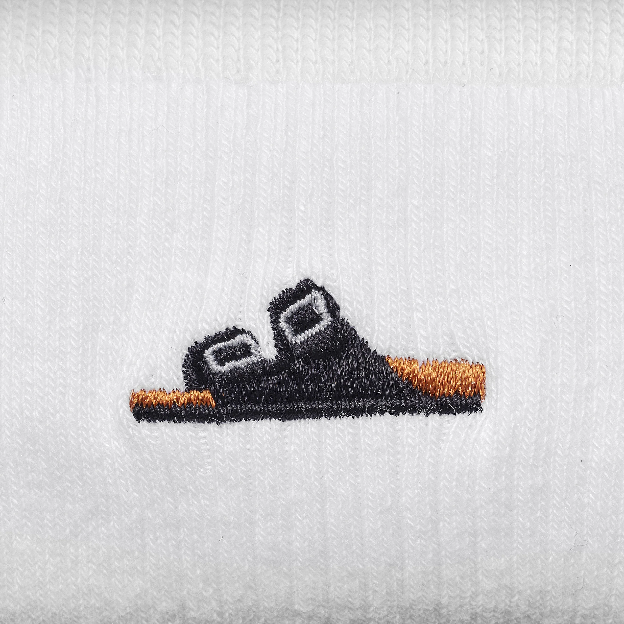 Cotton Rib Socks 2-Pack Gift Set Black & White - Image 3