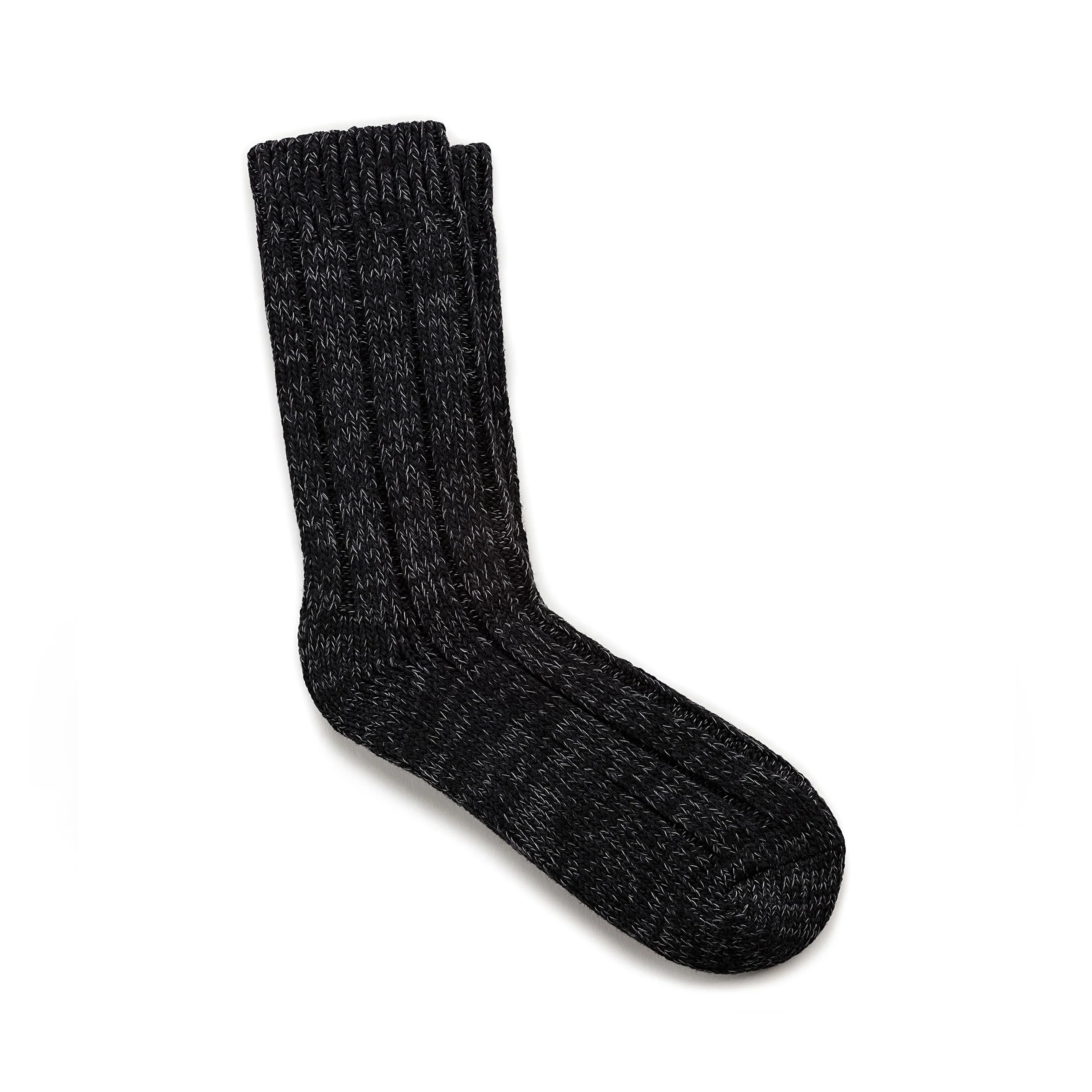 Cotton Twist Socks Black - Image 3