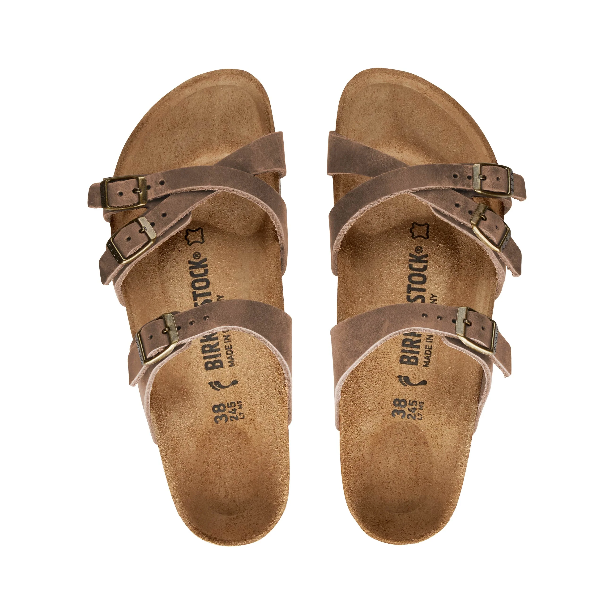Franca Tabacco Brown Oiled Leather - Image 3