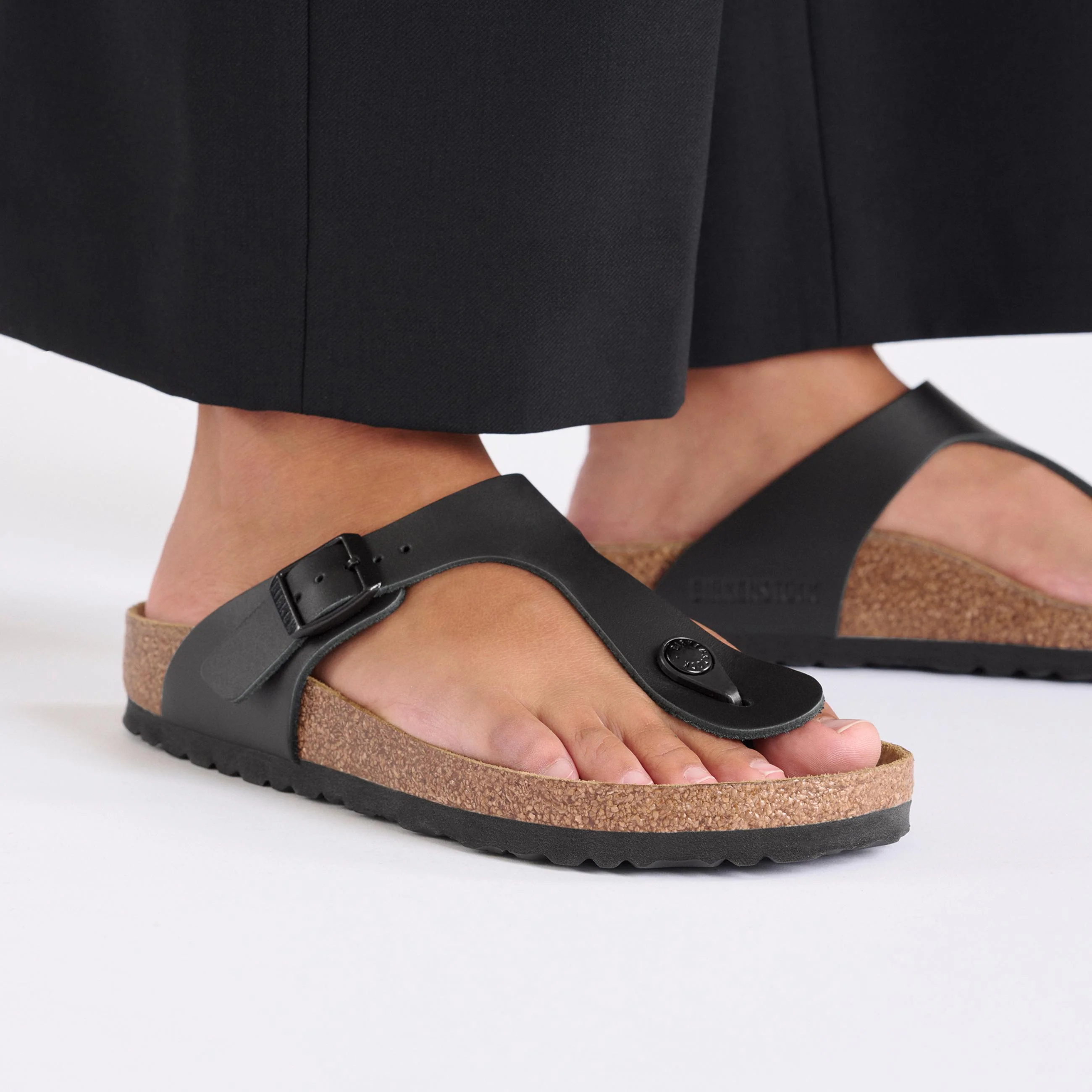 Gizeh Black Smooth Leather - Image 5