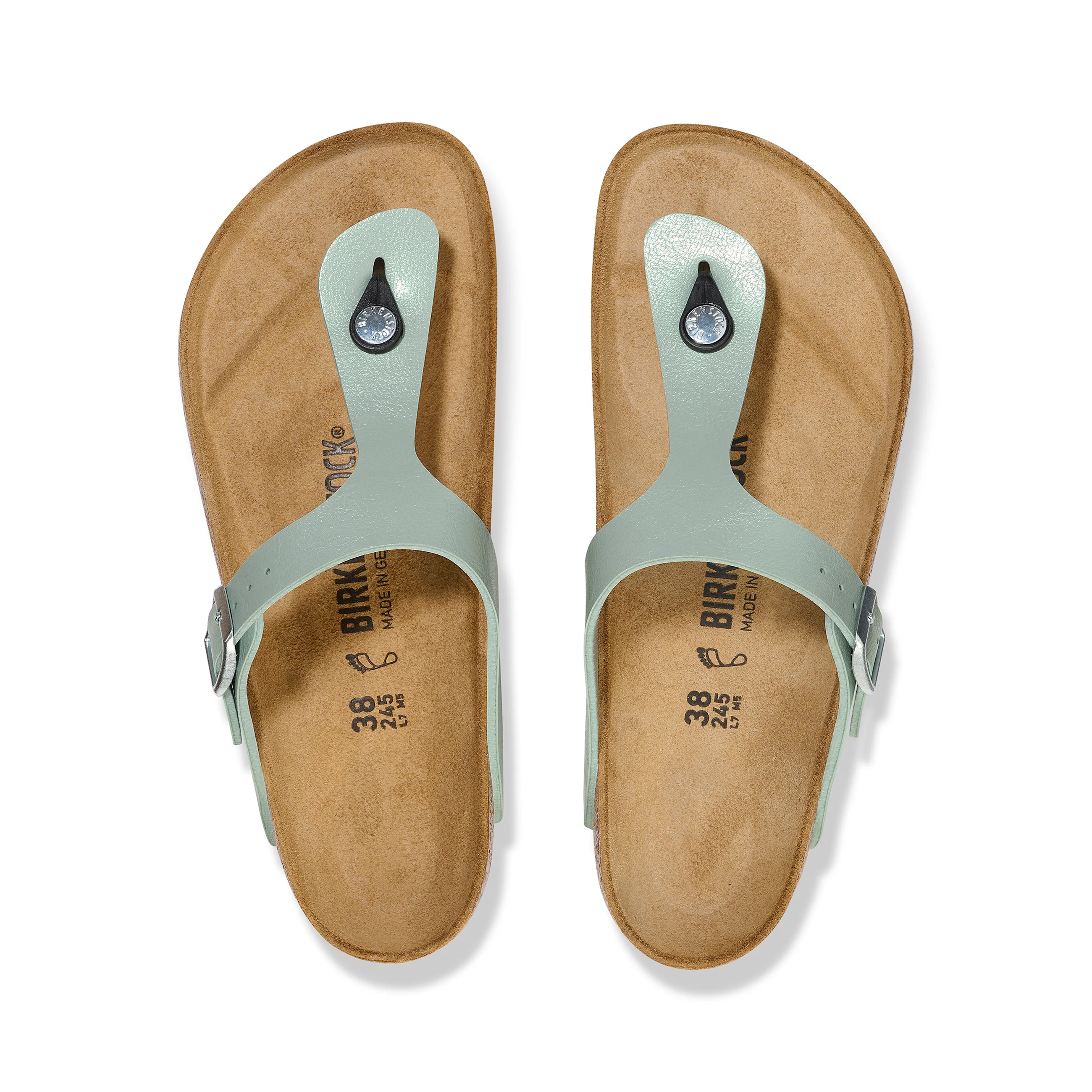 Gizeh Graceful Surf Green Birko-Flor - Image 3
