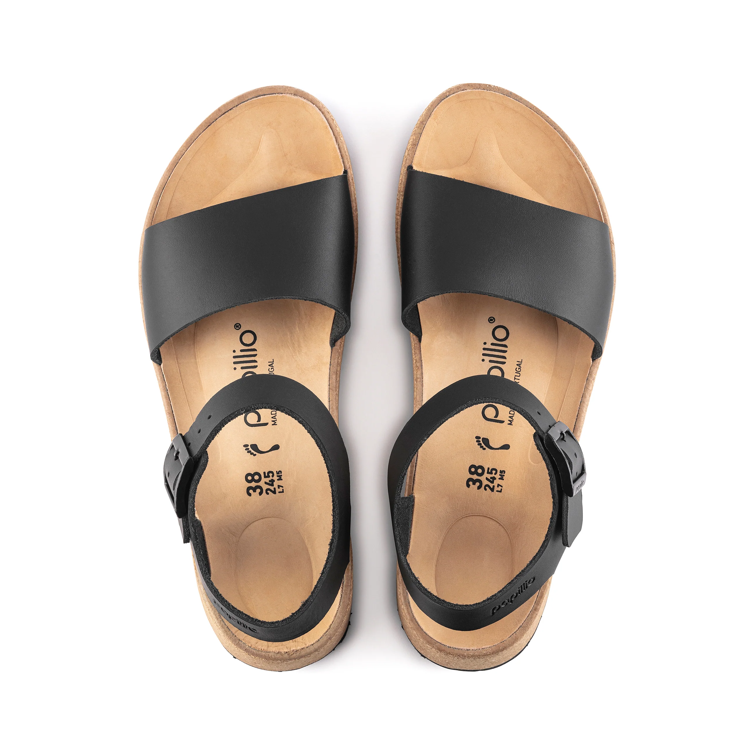 Glenda Black Smooth Leather - Image 3