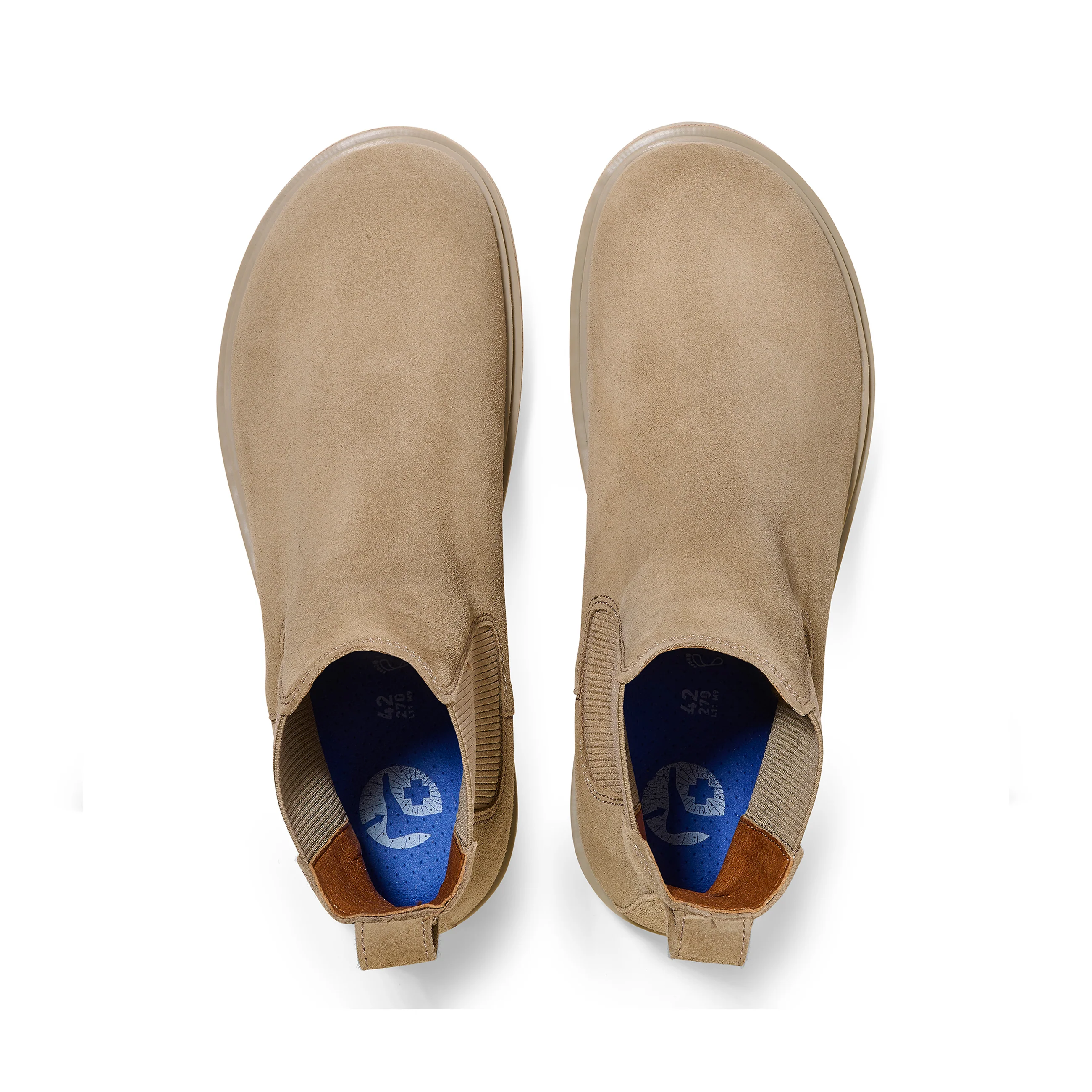 Highwood M Taupe Suede Leather - Image 4