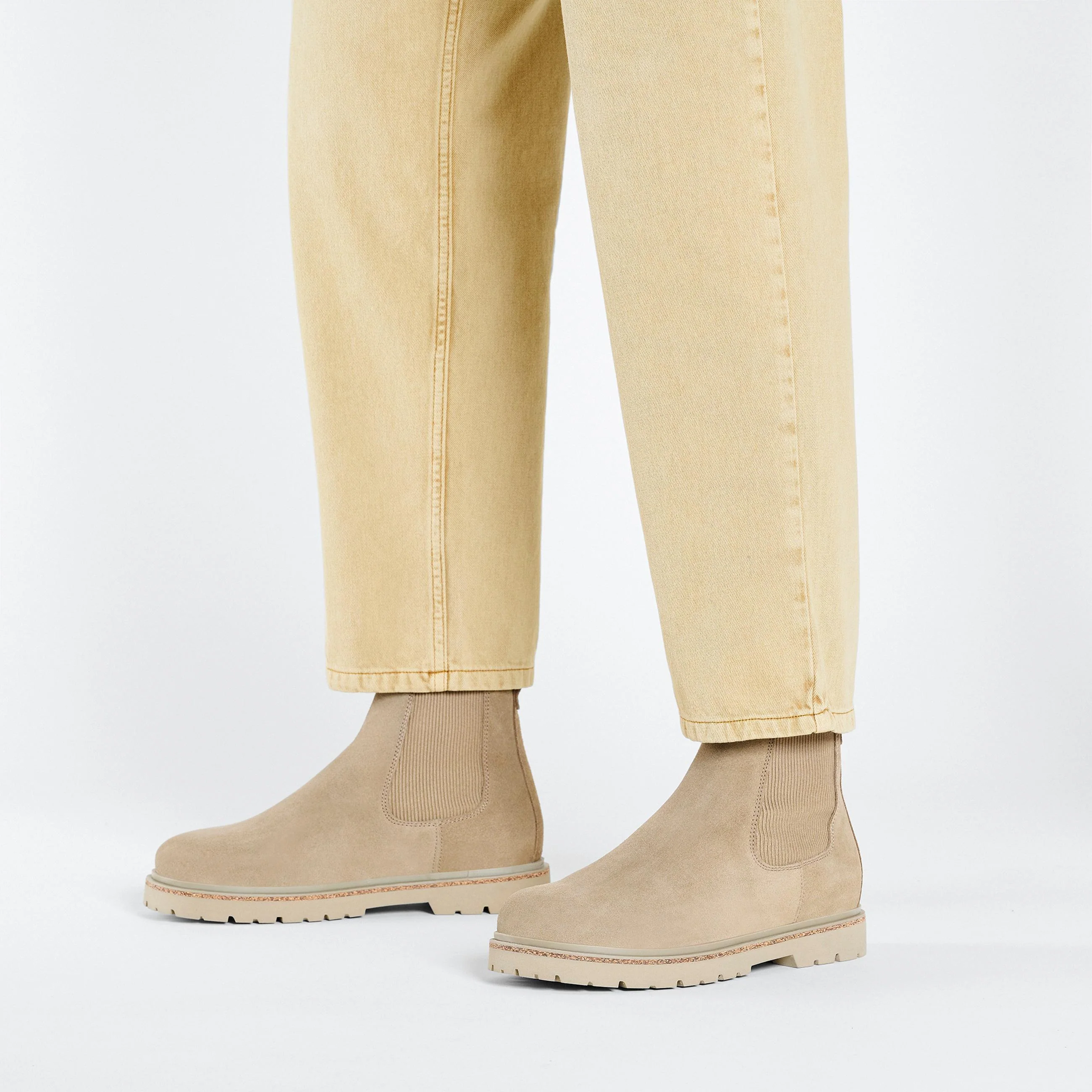 Highwood M Taupe Suede Leather - Image 5