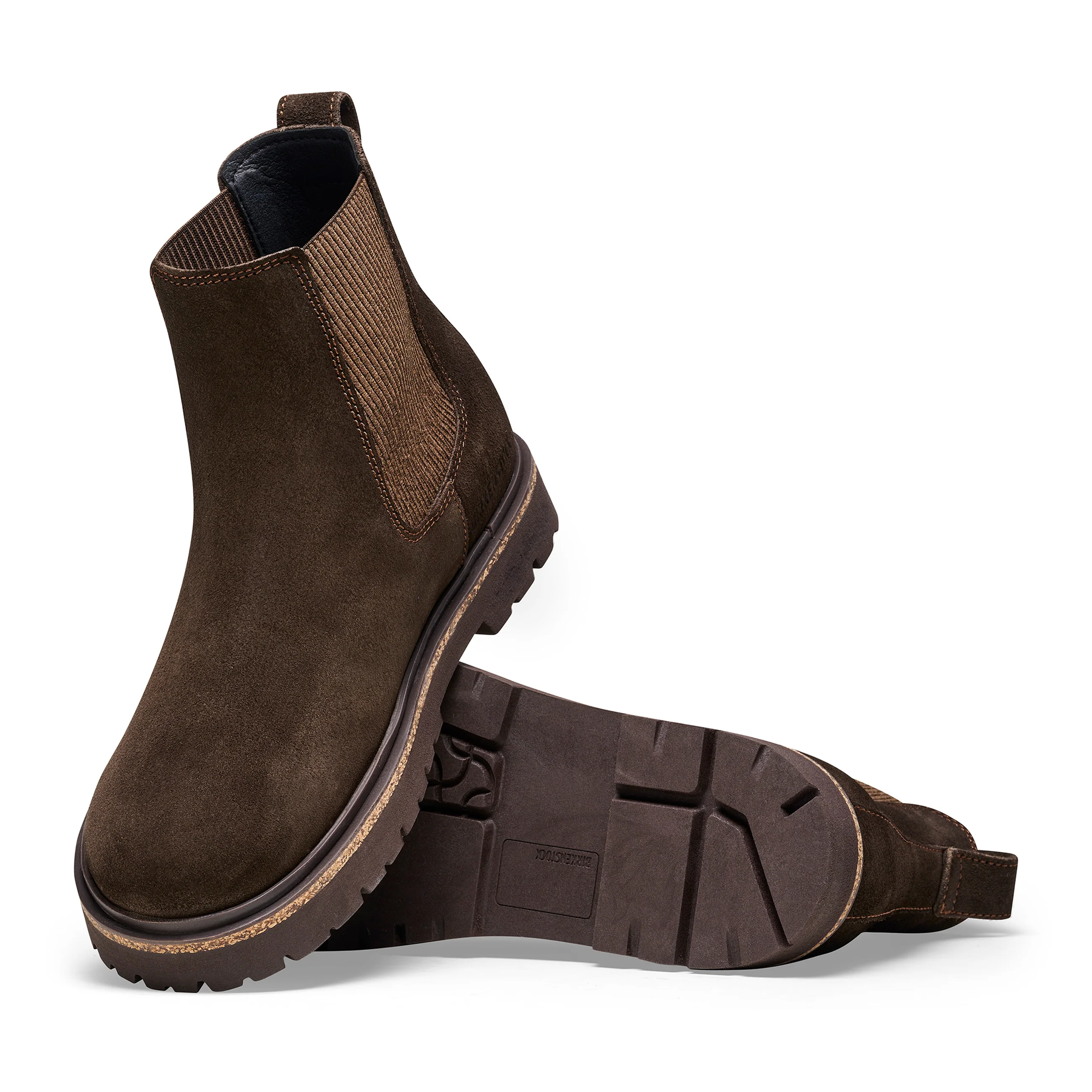 Highwood W Mocca Suede Leather - Image 3