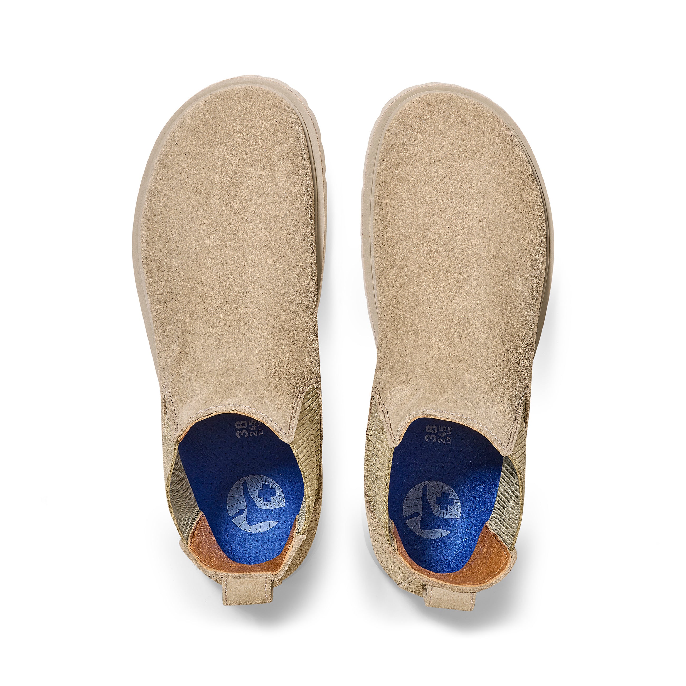 Highwood W Taupe Suede Leather - Image 4