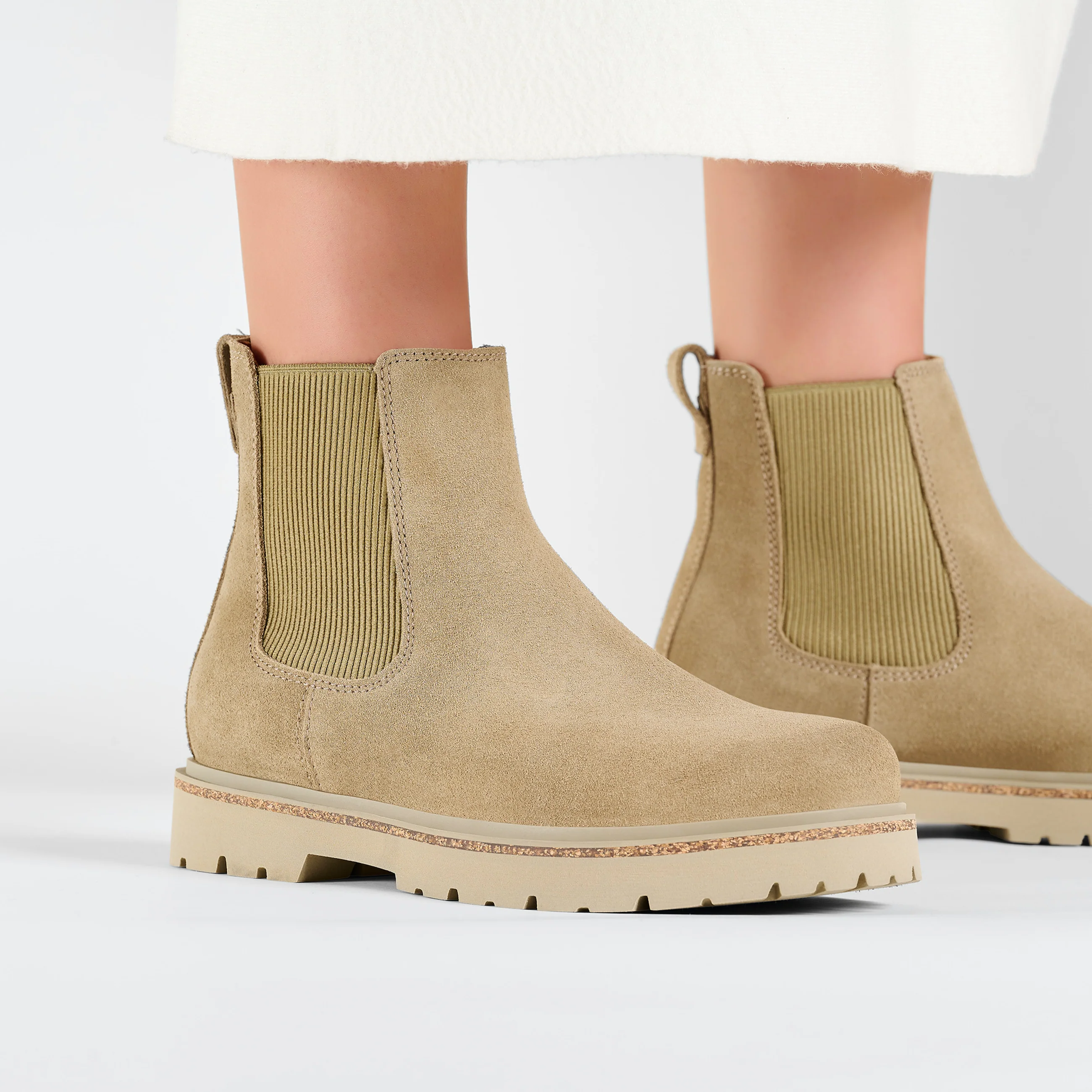 Highwood W Taupe Suede Leather - Image 6