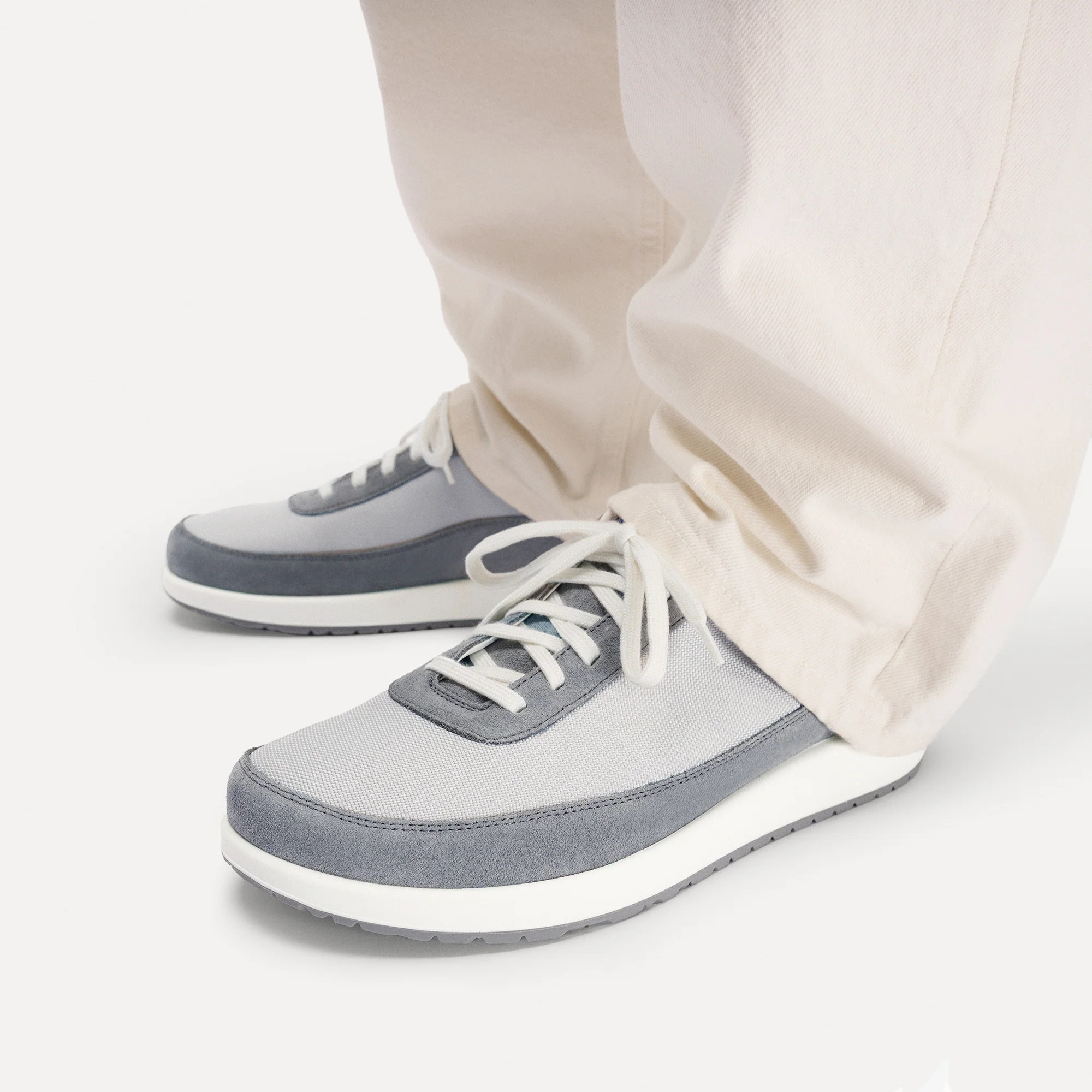 Honnef City Basalt Grey/Stone Coin Suede Leather/Textile - Image 6