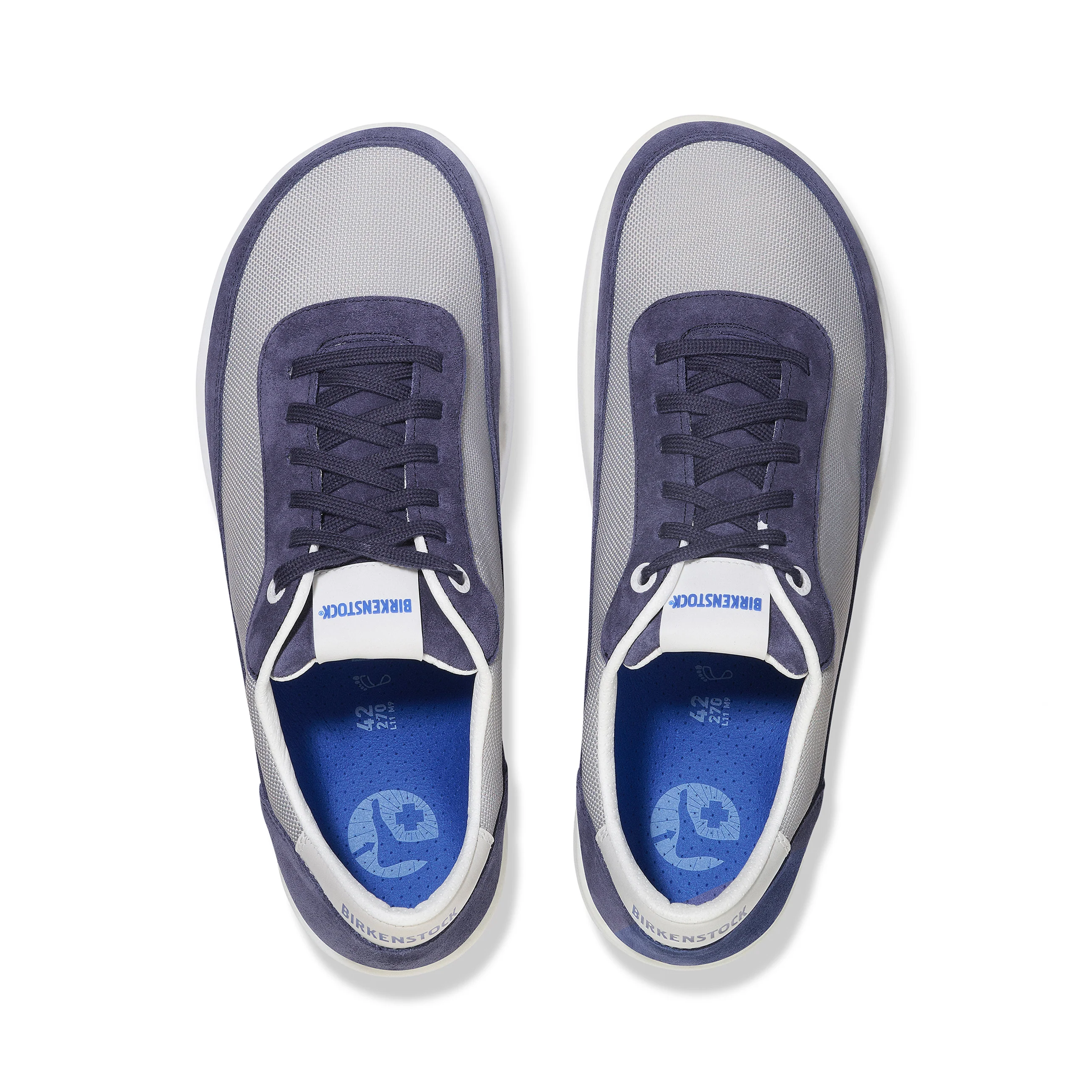 Honnef City Indigo/Stone Coin Nylon Mesh/Suede Leather - Image 3