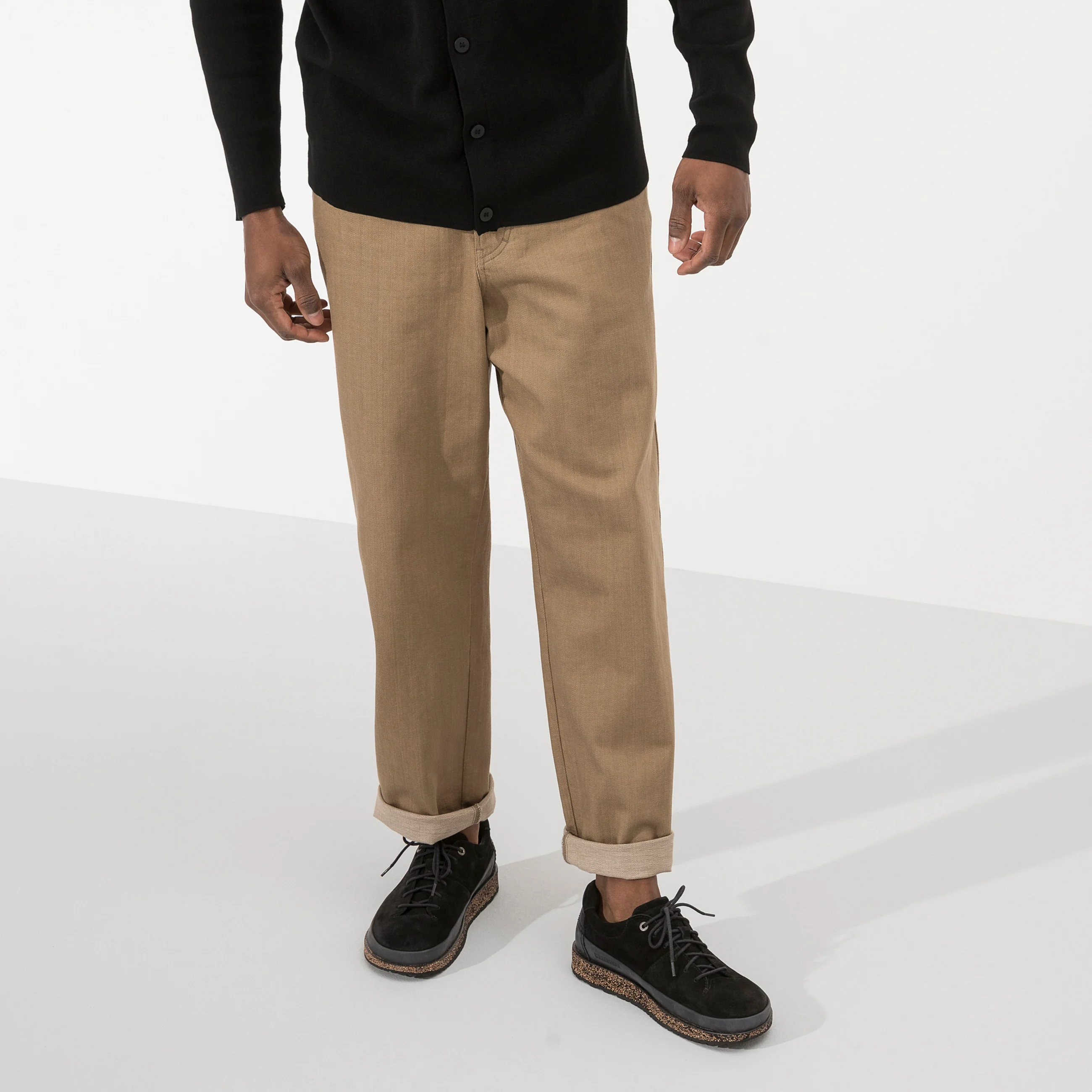 Honnef Low Black Suede Leather - Image 6