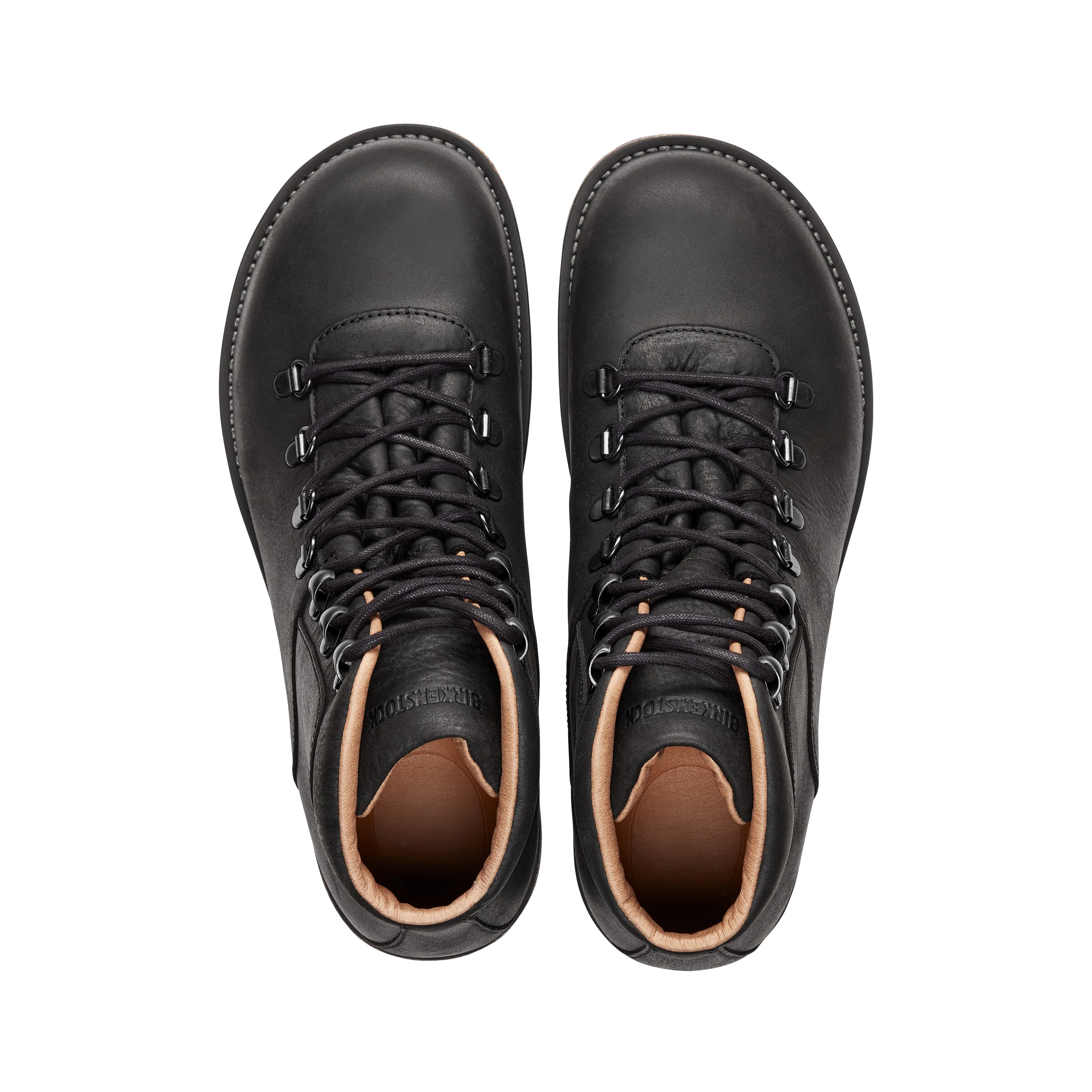 Jackson Black Waxy Nubuck Leather - Image 3