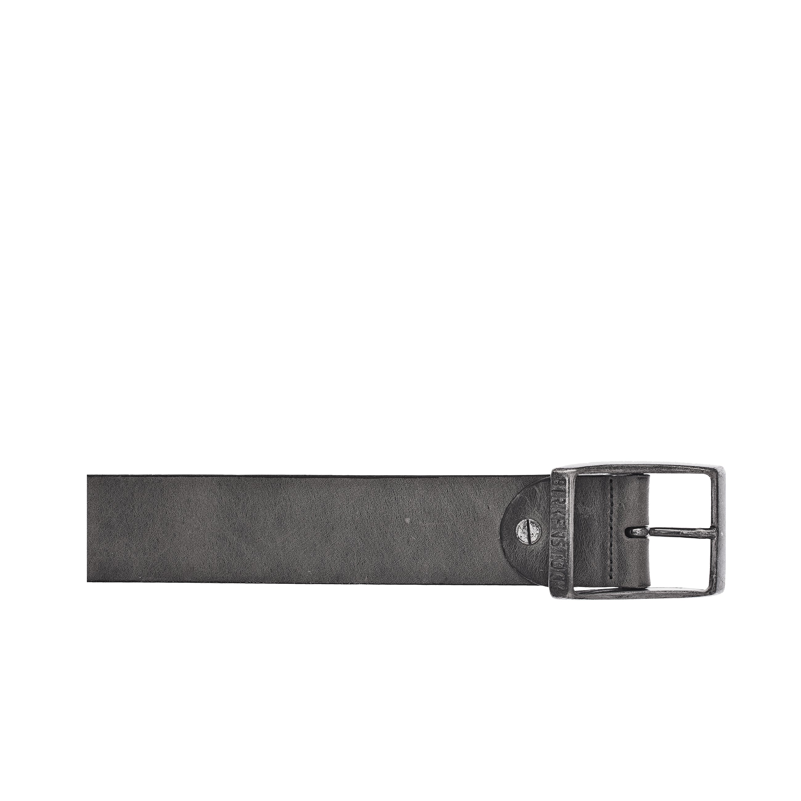 Kansas Belt Grey Oiled Leather 35mm One Size - Image 2