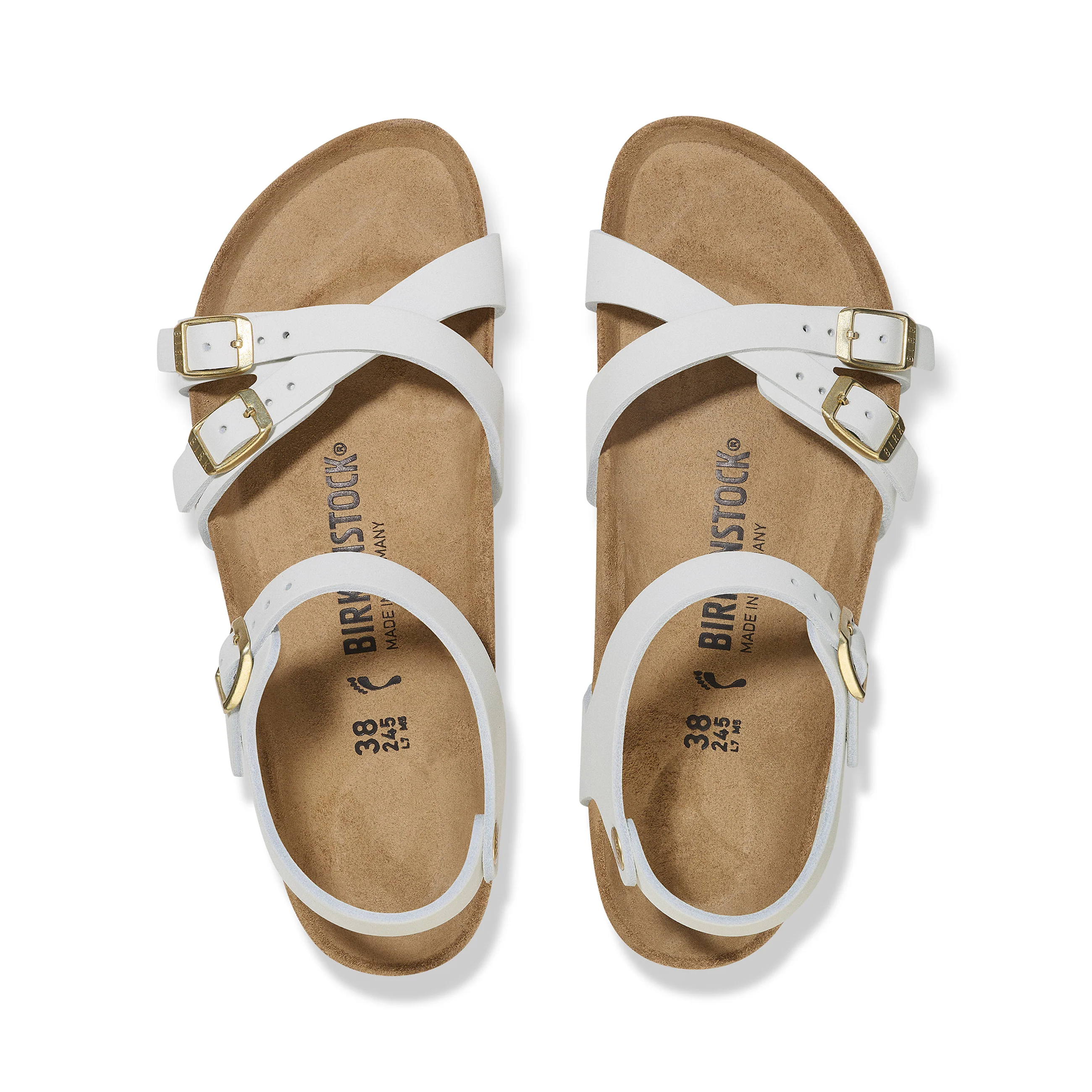 Kumba Antique White Nubuck Leather - Image 3