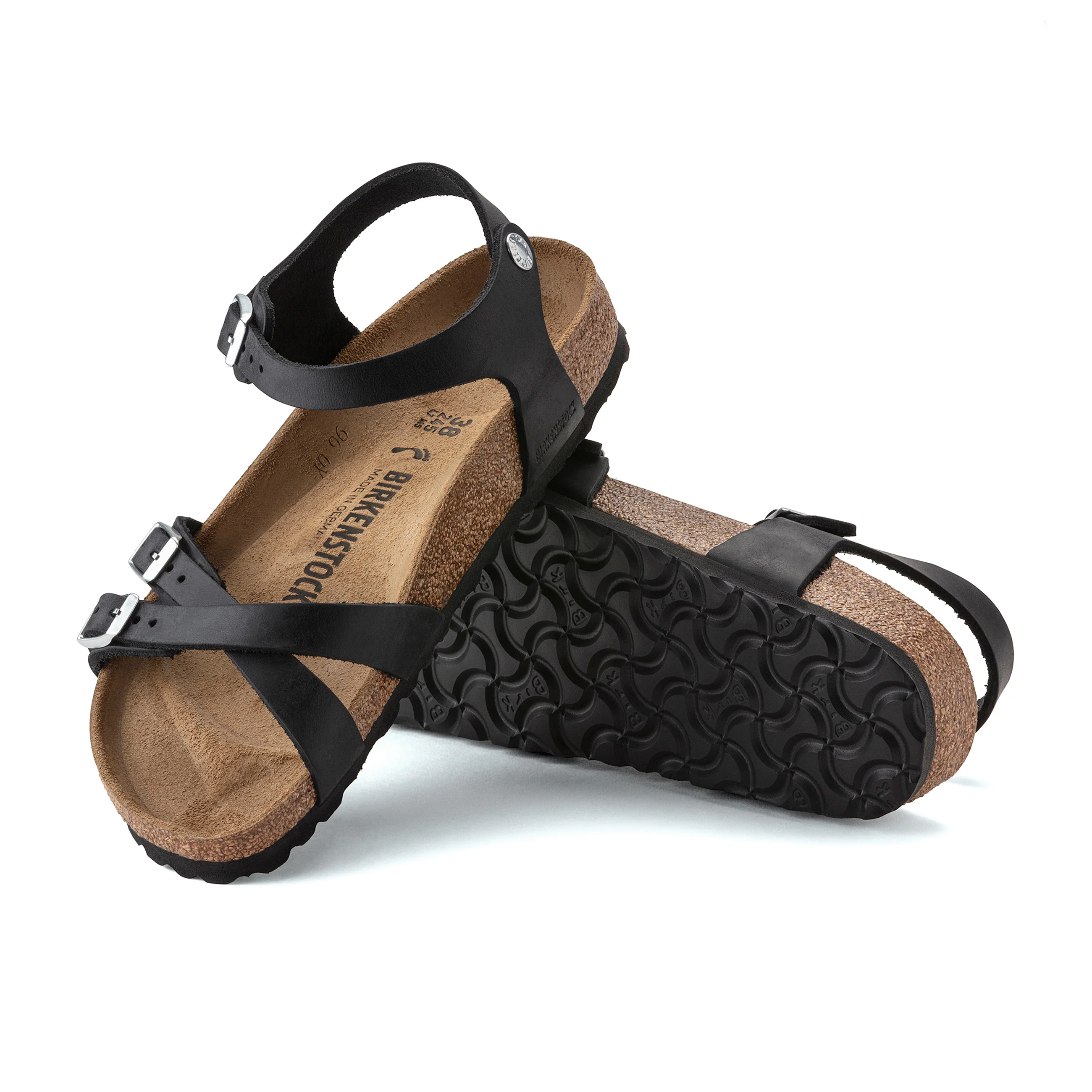 Kumba Black Oiled Leather - Image 4