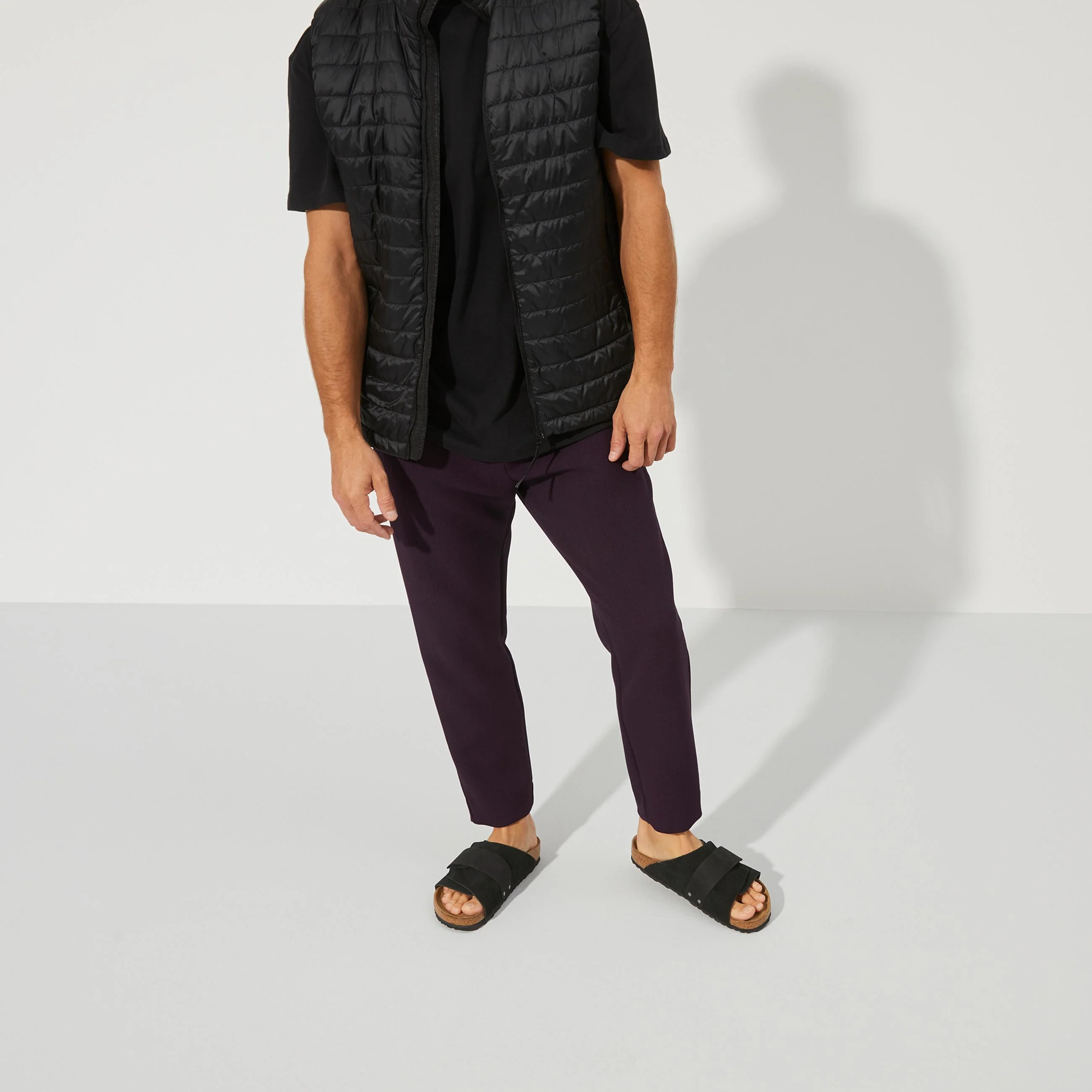 Kyoto Black Suede/Nubuck Leather - Image 6