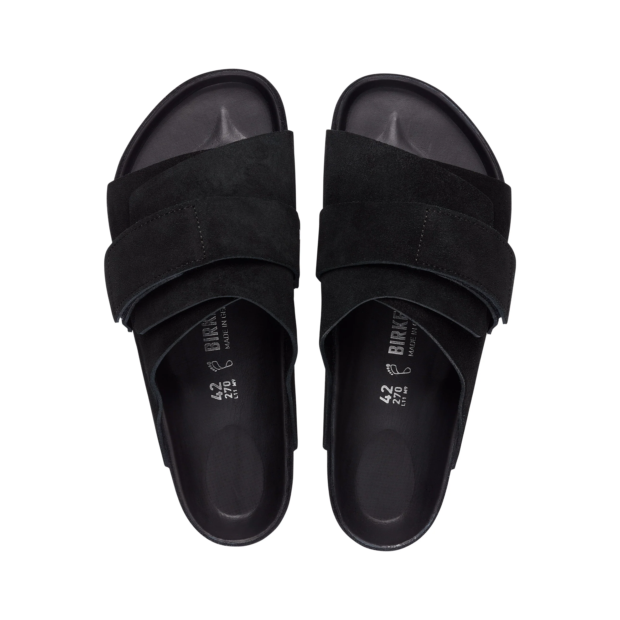 Kyoto Exquisite Black Suede Leather - Image 3