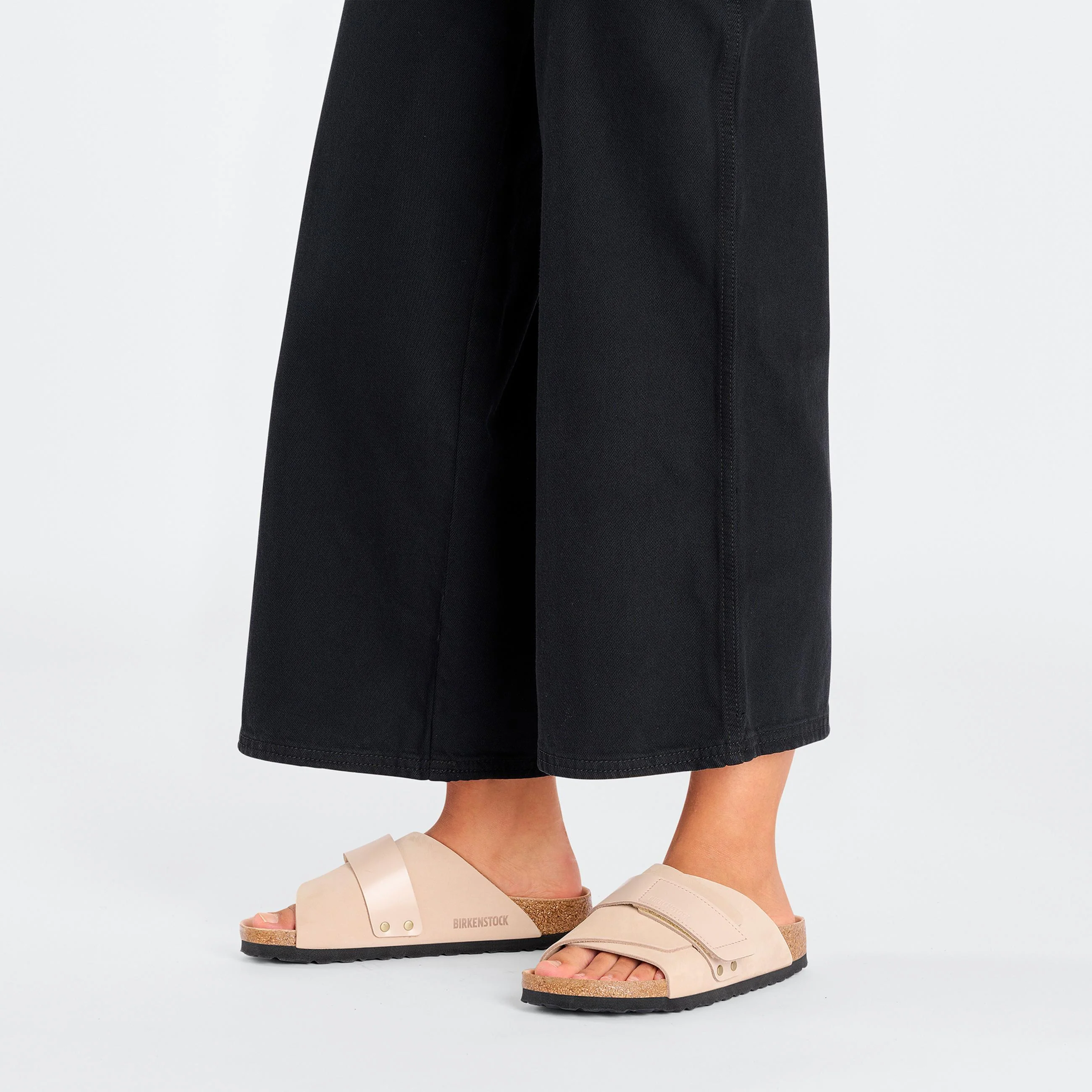 Kyoto High Shine New Beige Nubuck Leather - Image 5