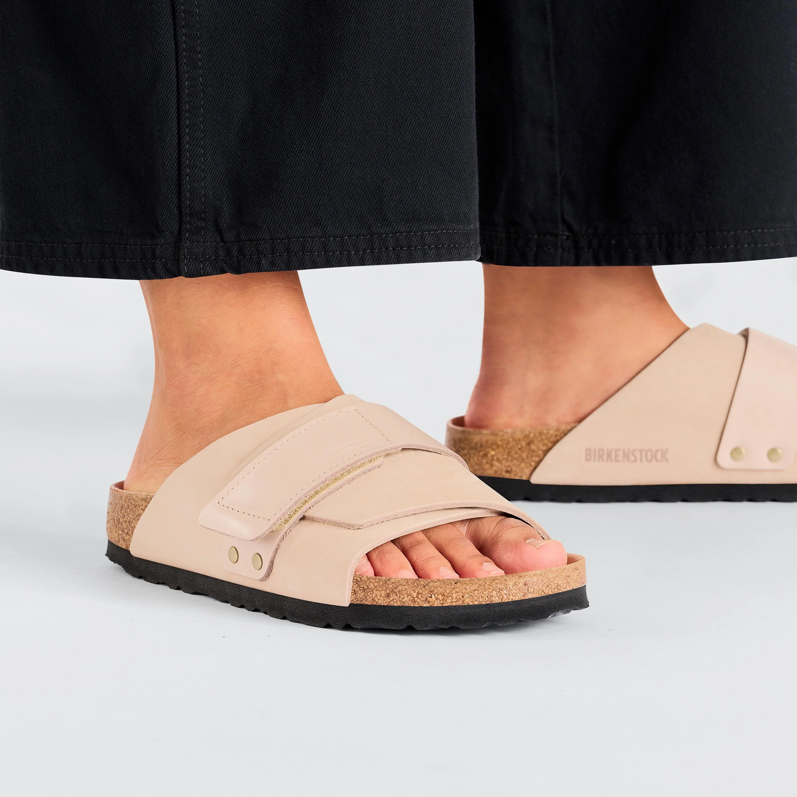 Kyoto High Shine New Beige Nubuck Leather - Image 6