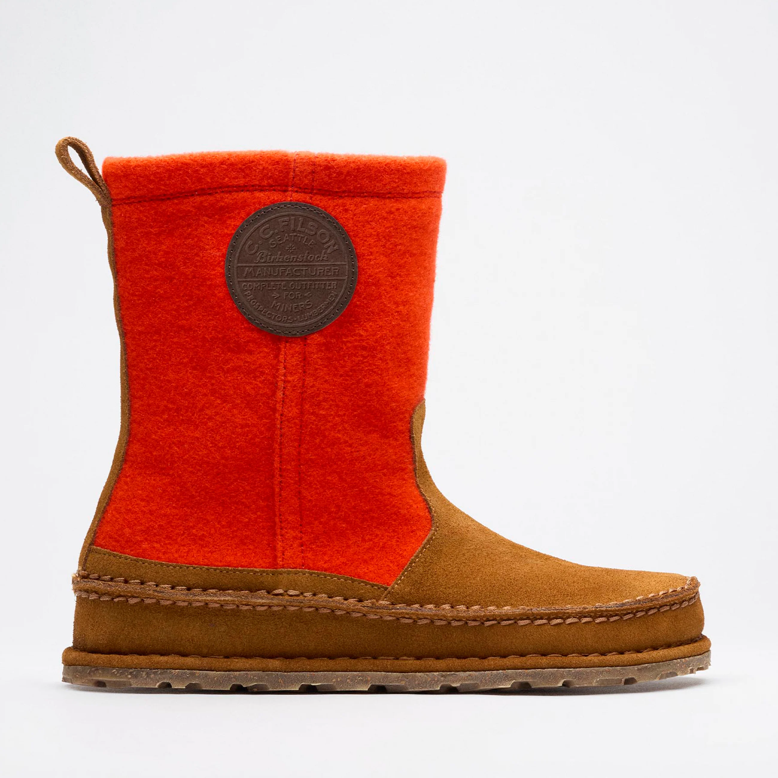 Lahti Mink/Flame Wool/Suede Leather - Image 3