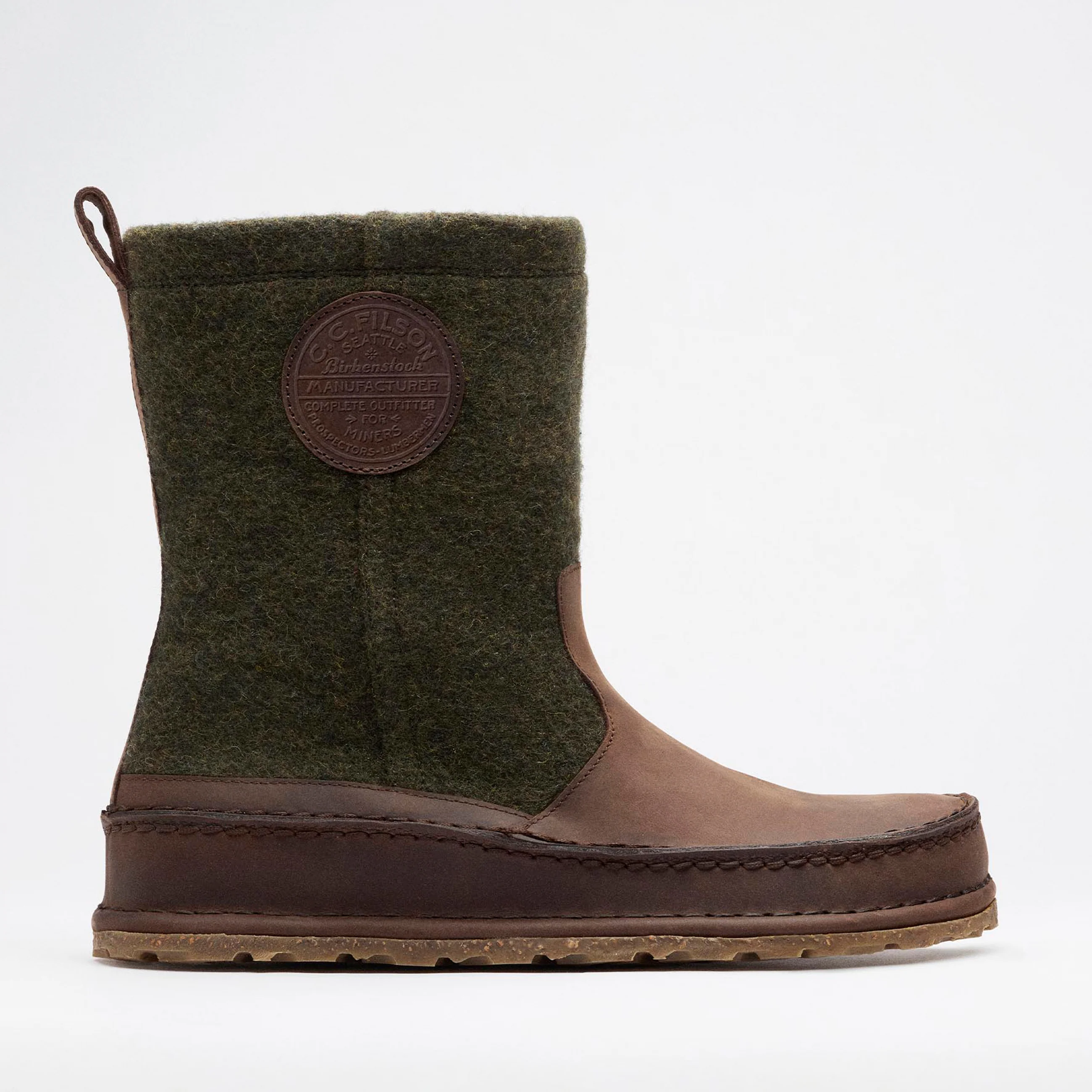 Lahti Roast/Forest Green Wool/Oiled Leather - Image 3
