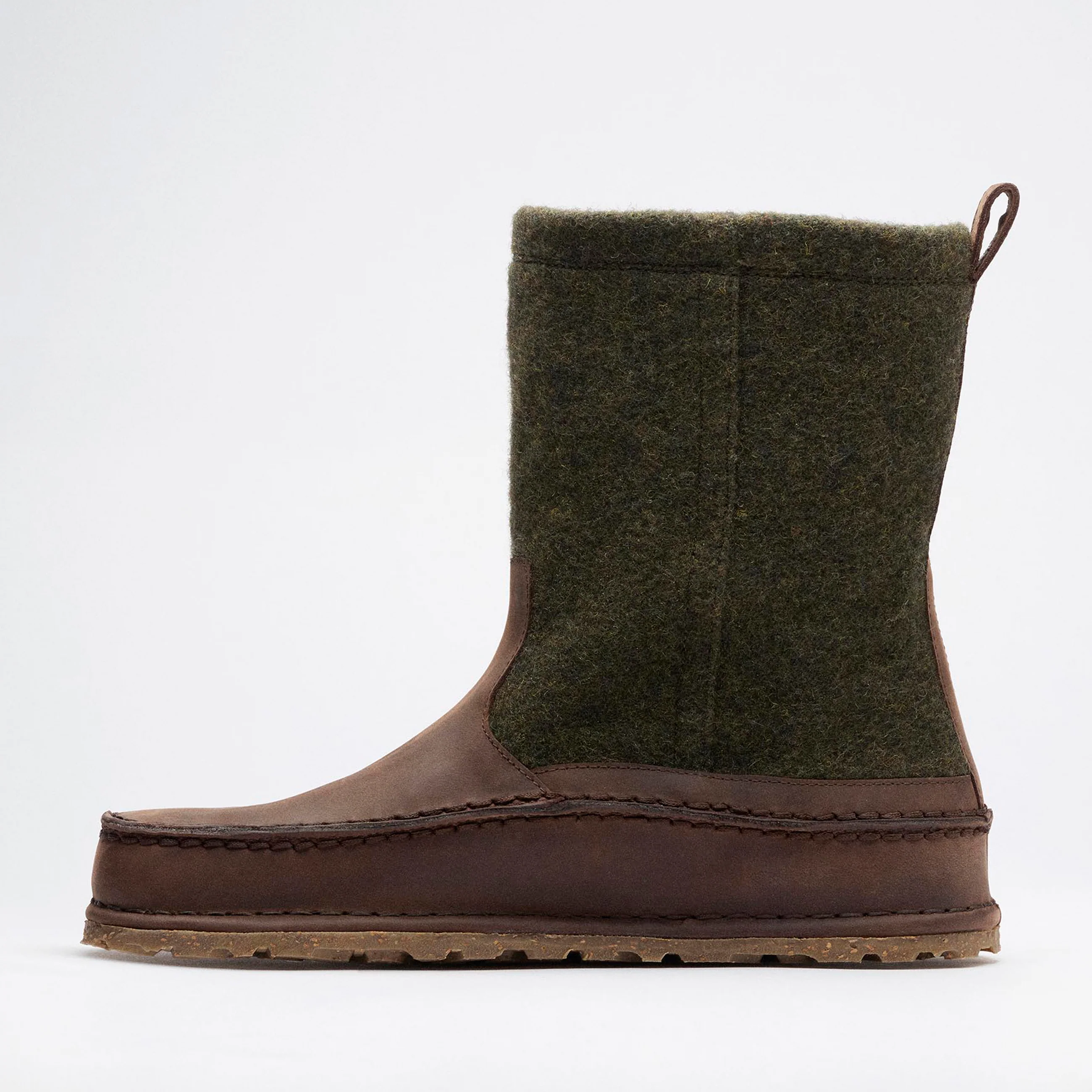 Lahti Roast/Forest Green Wool/Oiled Leather - Image 4
