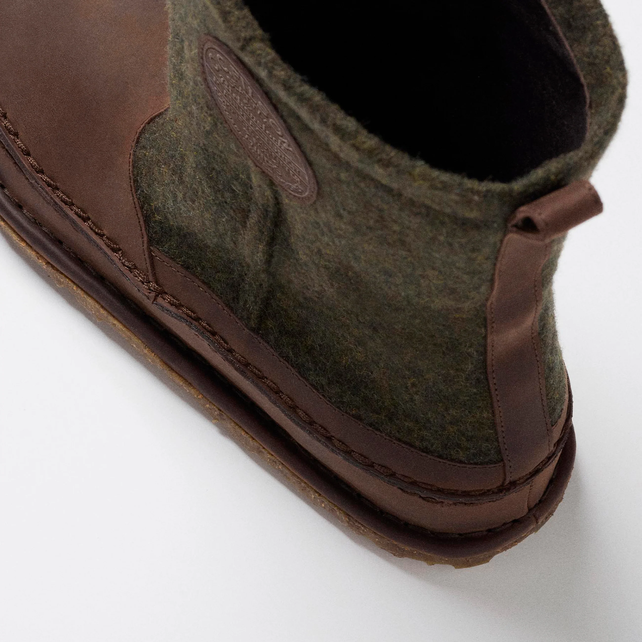 Lahti Roast/Forest Green Wool/Oiled Leather - Image 5