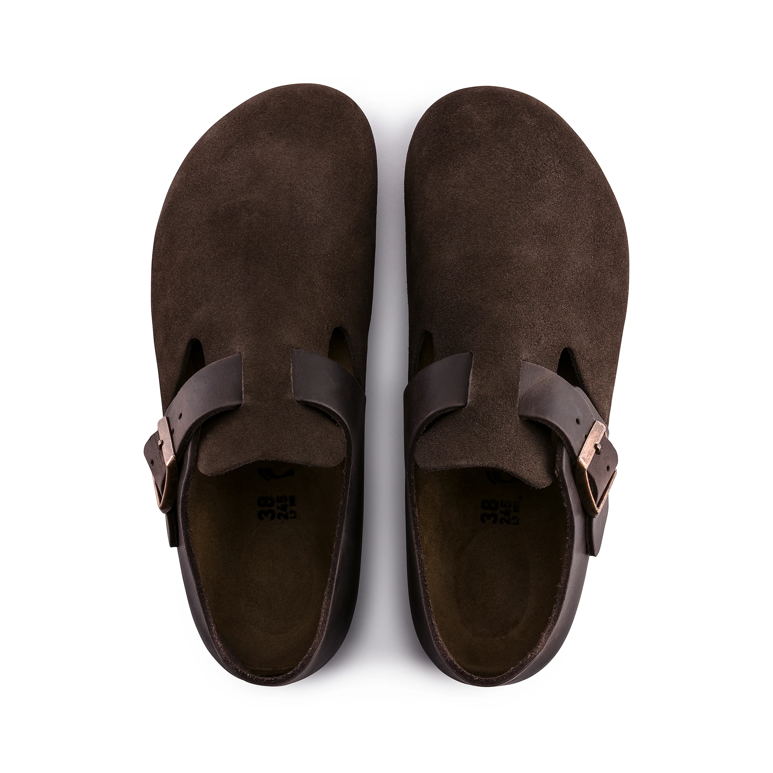 London Ebony Oiled/Suede Leather - Image 3