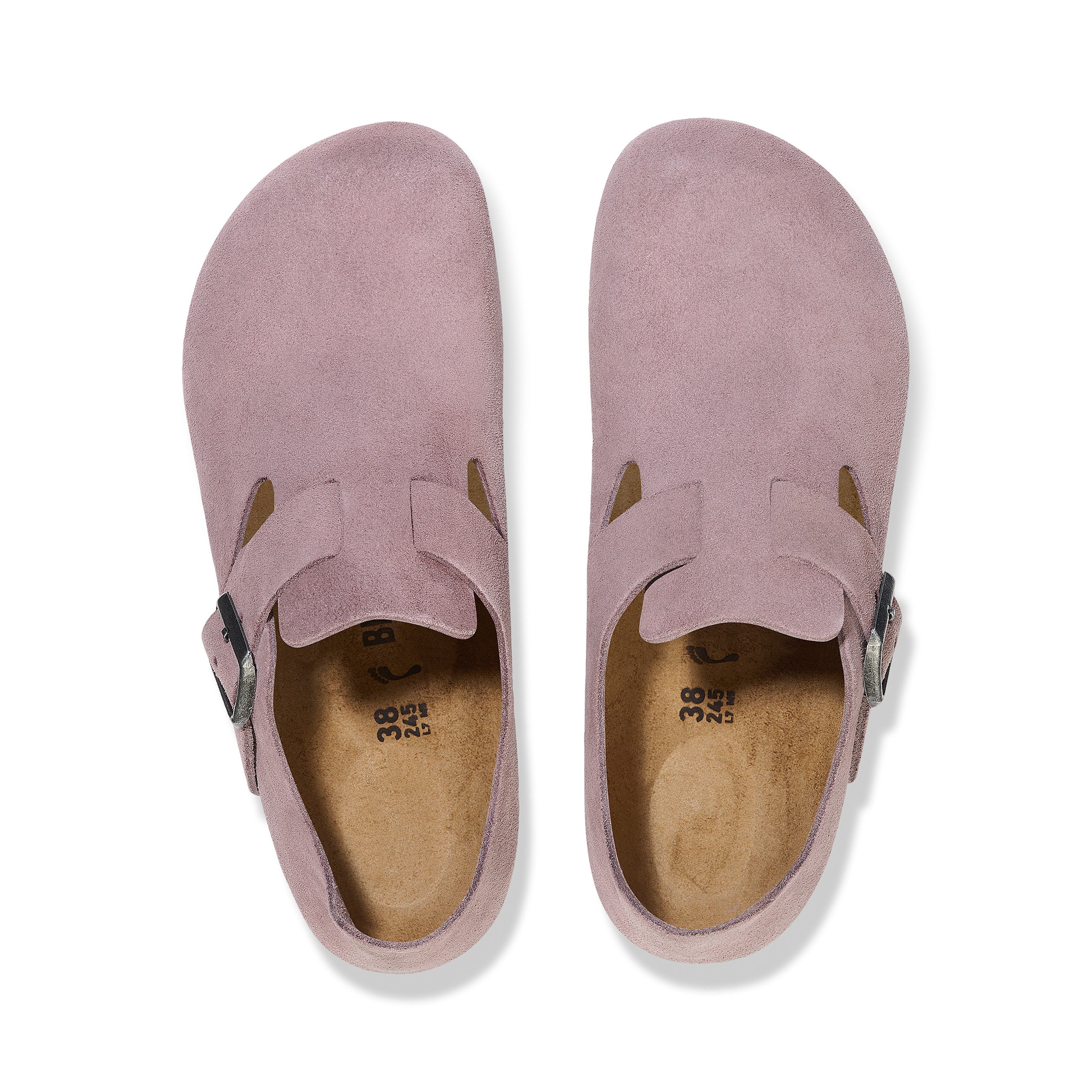 London Faded Purple Suede Leather - Image 3