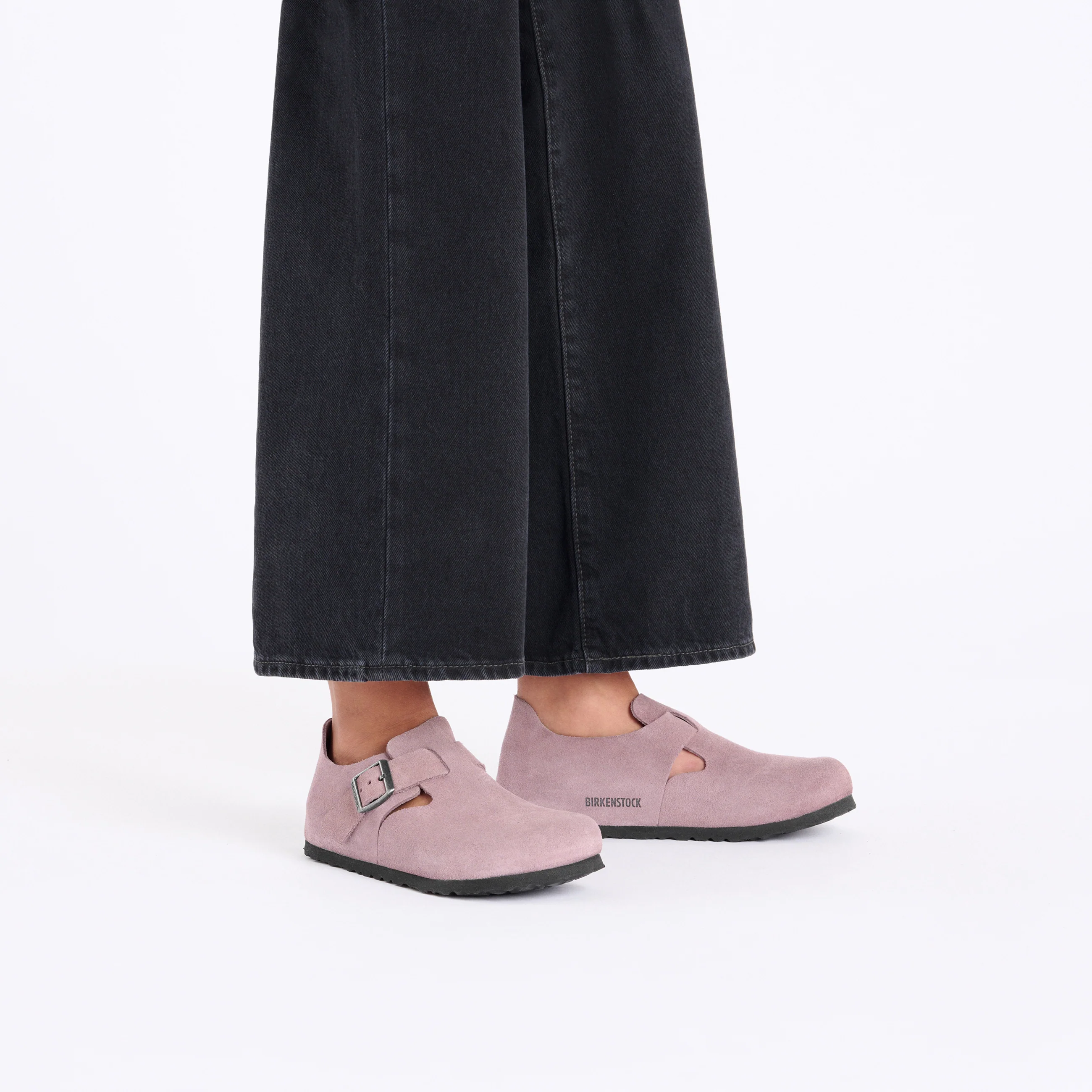 London Faded Purple Suede Leather - Image 4