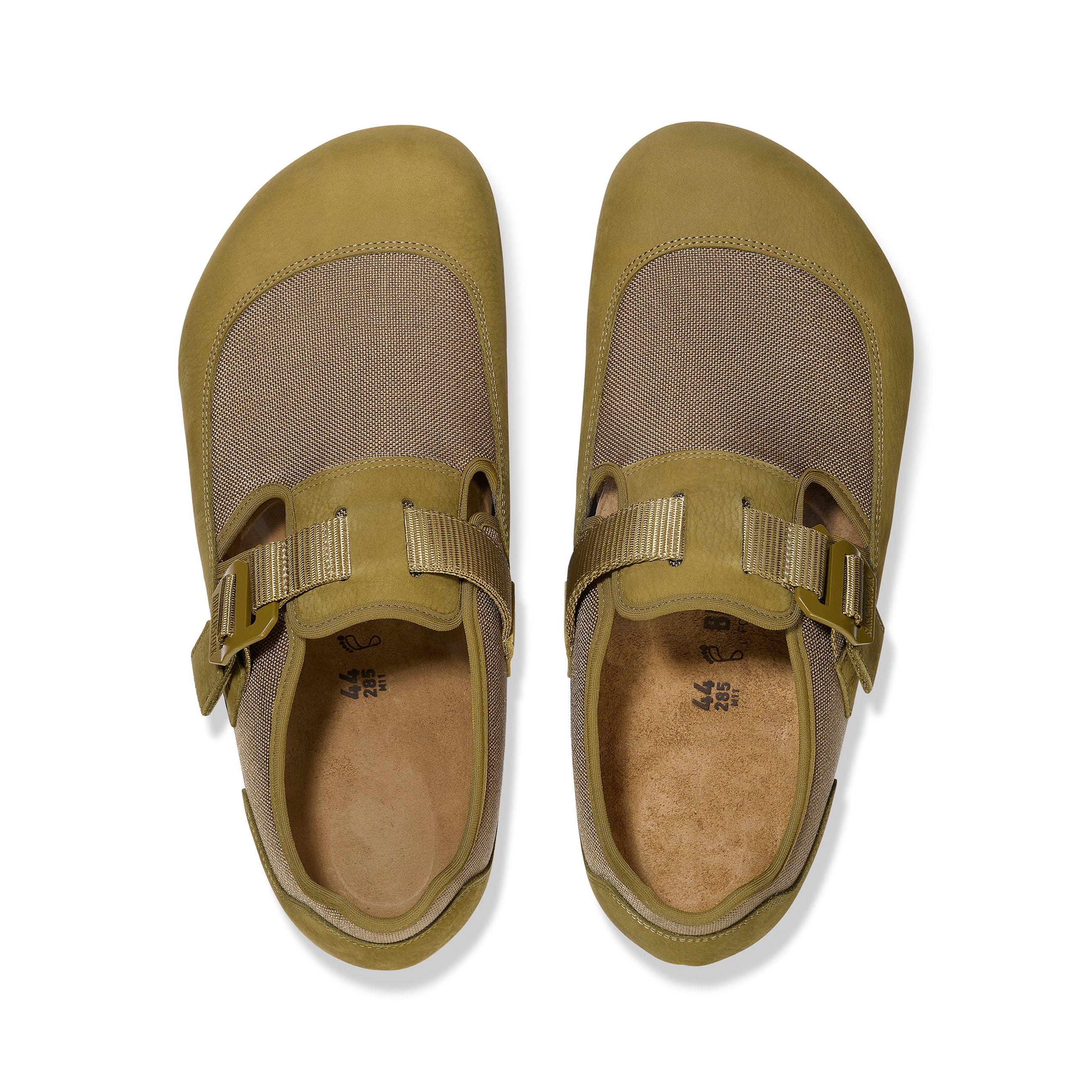 London Nova Pine Green Textile/Nubuck Leather - Image 3