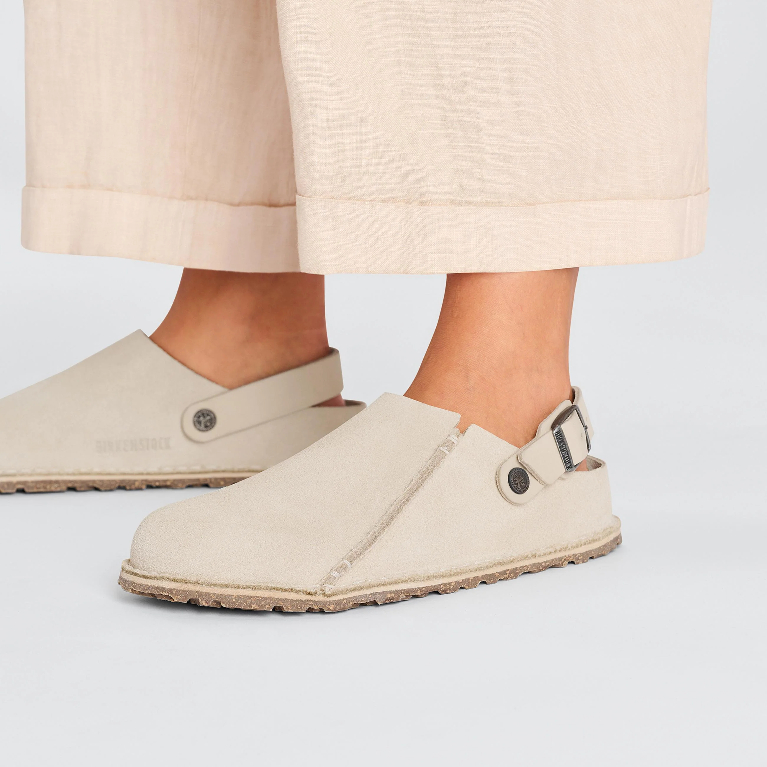 Lutry Eggshell Suede Leather - Image 6