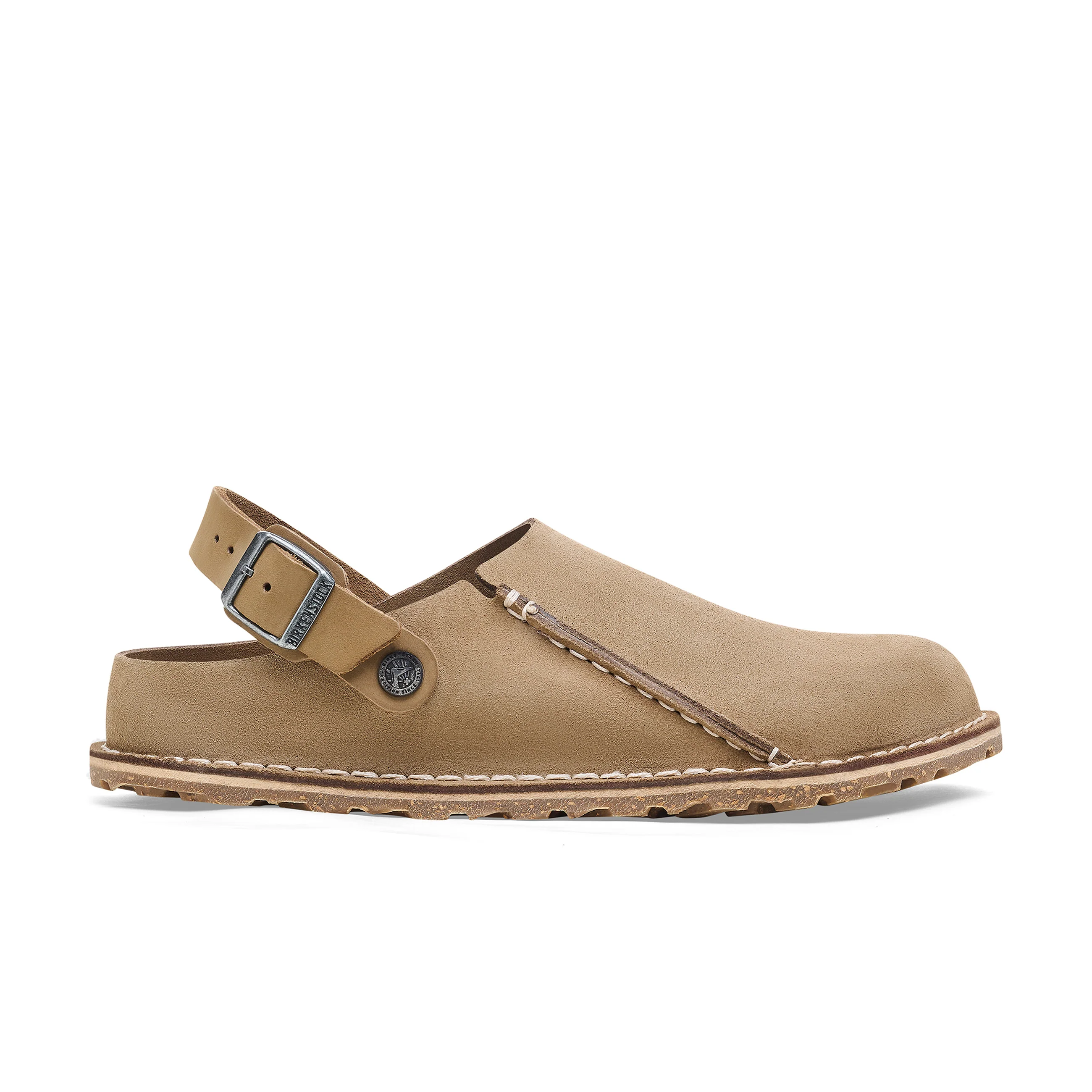 Lutry Grey Taupe Suede Leather - Image 2