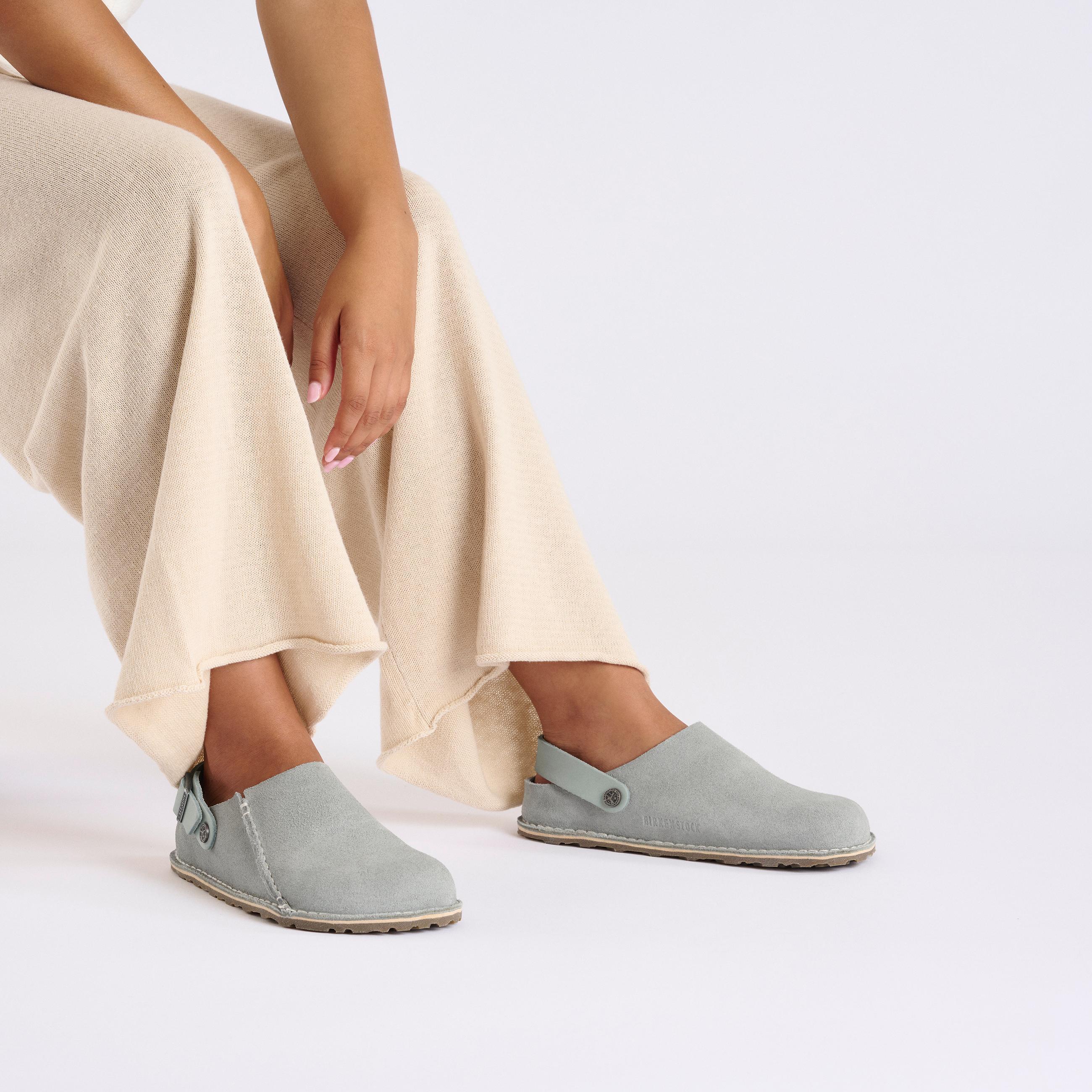 Lutry Pure Sage Suede Leather - Image 5