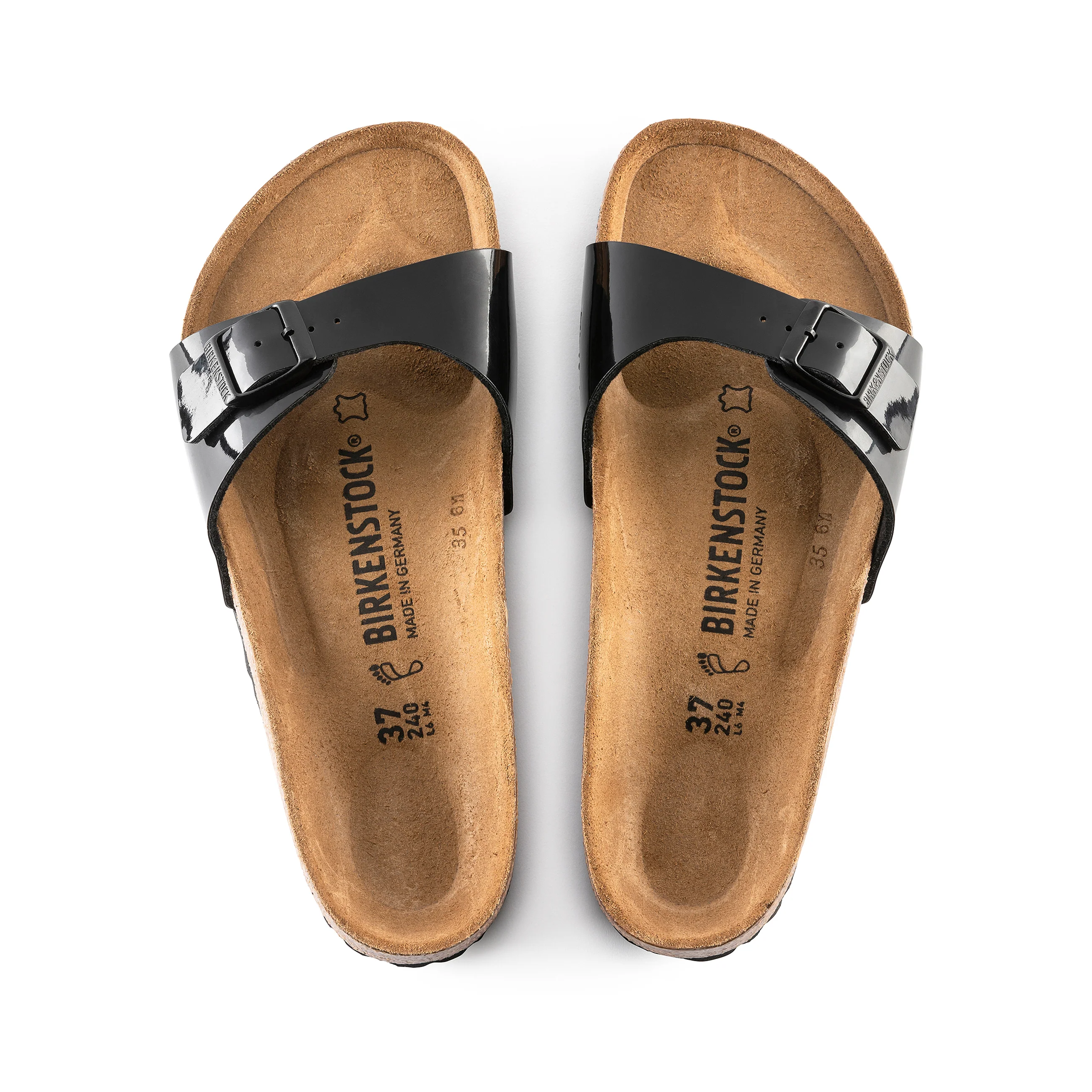 Madrid Black Patent Birko-Flor - Image 3