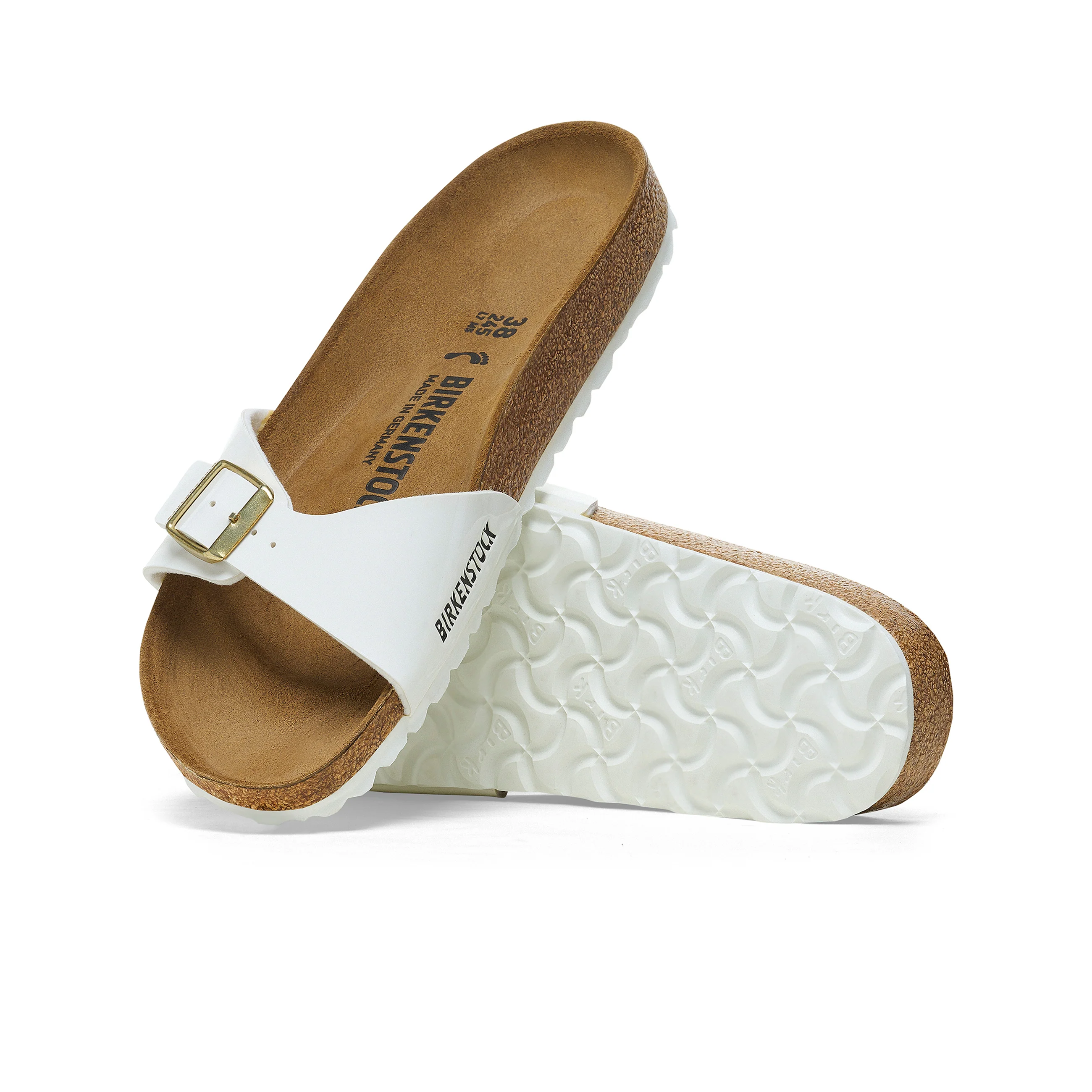 Madrid Patent White Birko-Flor - Image 3