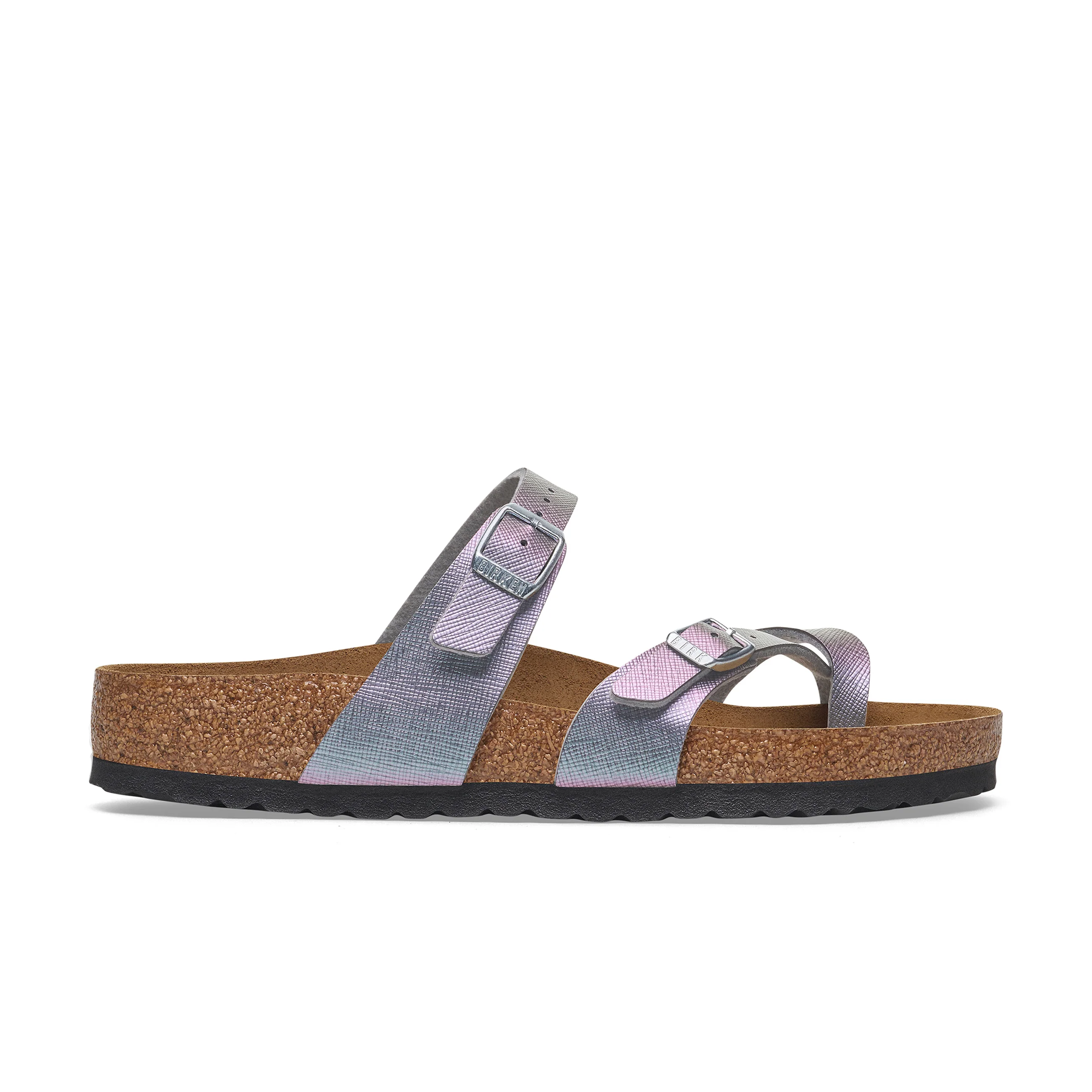 Mayari Saffiano Iridescent Viola Embossed Birko-Flor - Image 2