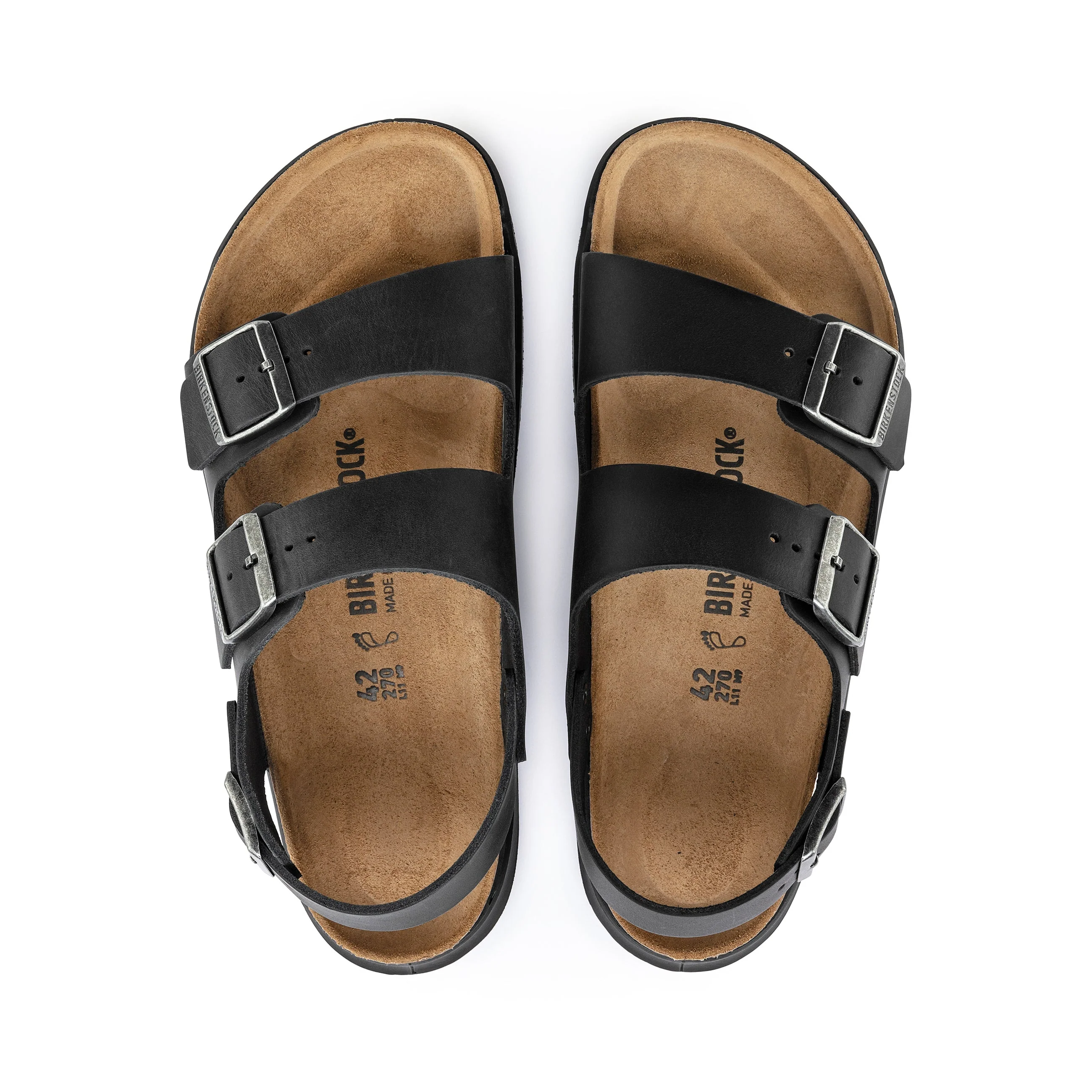Milano Cross Town Arctic Black Waxy Leather - Image 3