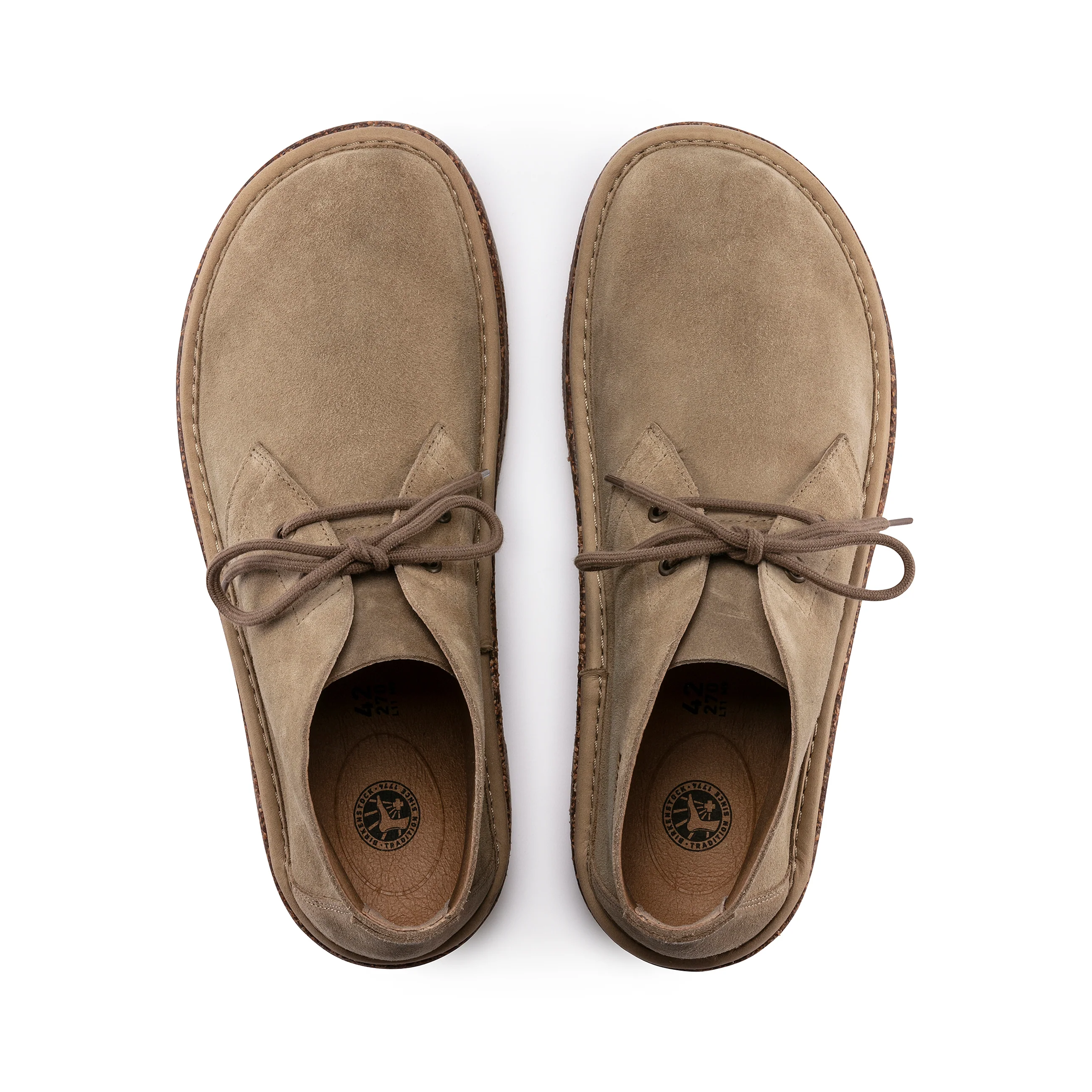 Milton Ginger Suede Leather - Image 3