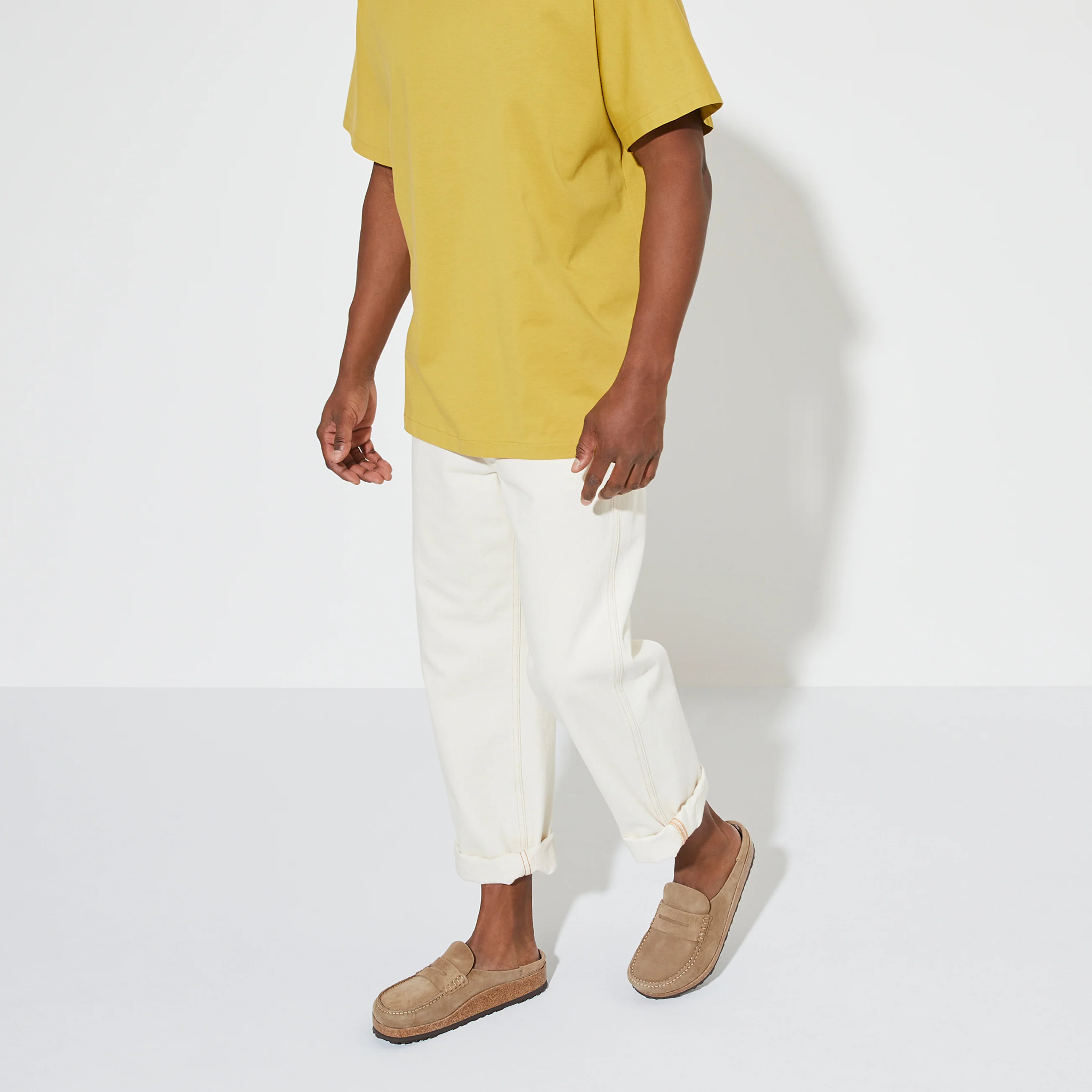 Naples Taupe Suede Leather - Image 5