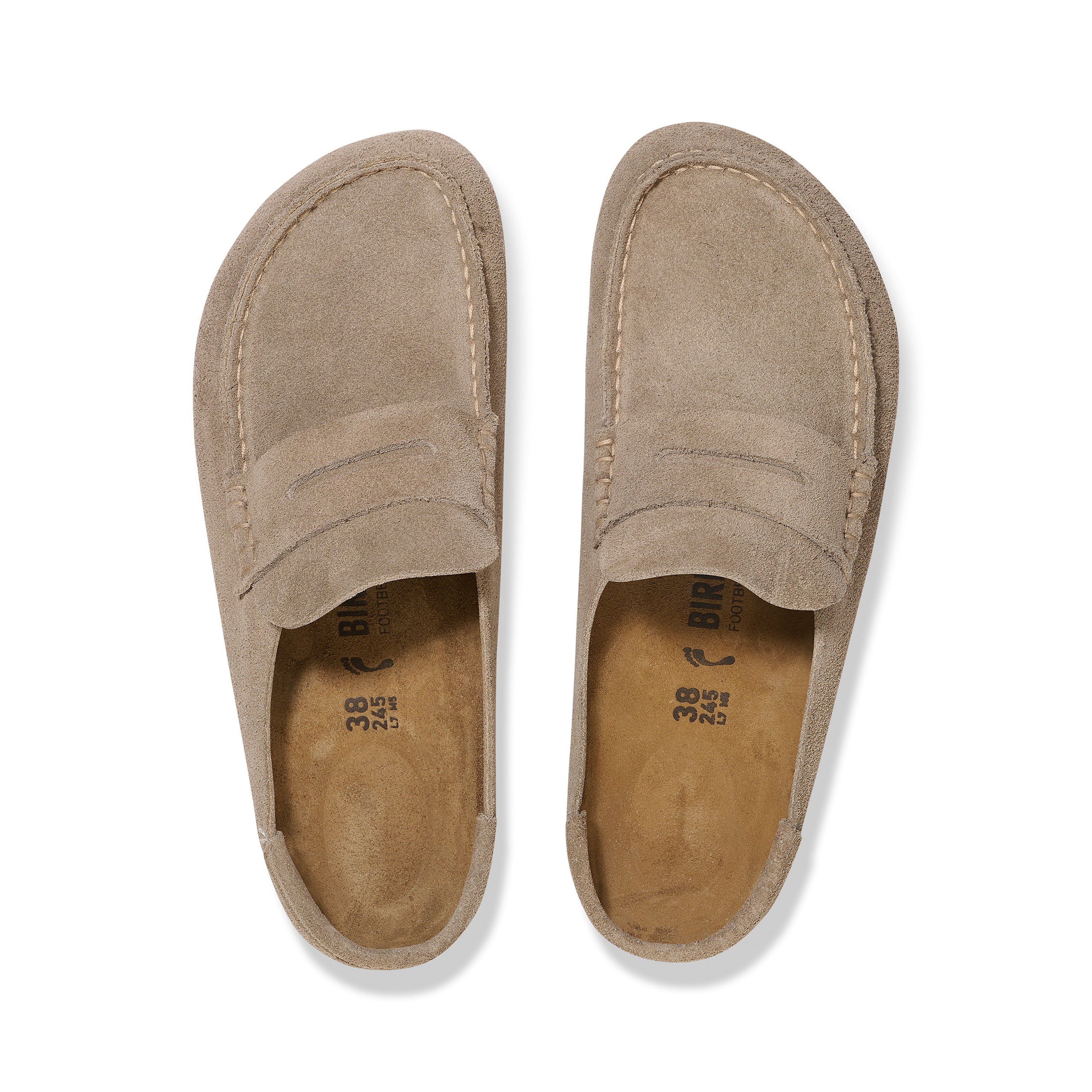 Naples Wrapped Taupe Suede Leather - Image 3