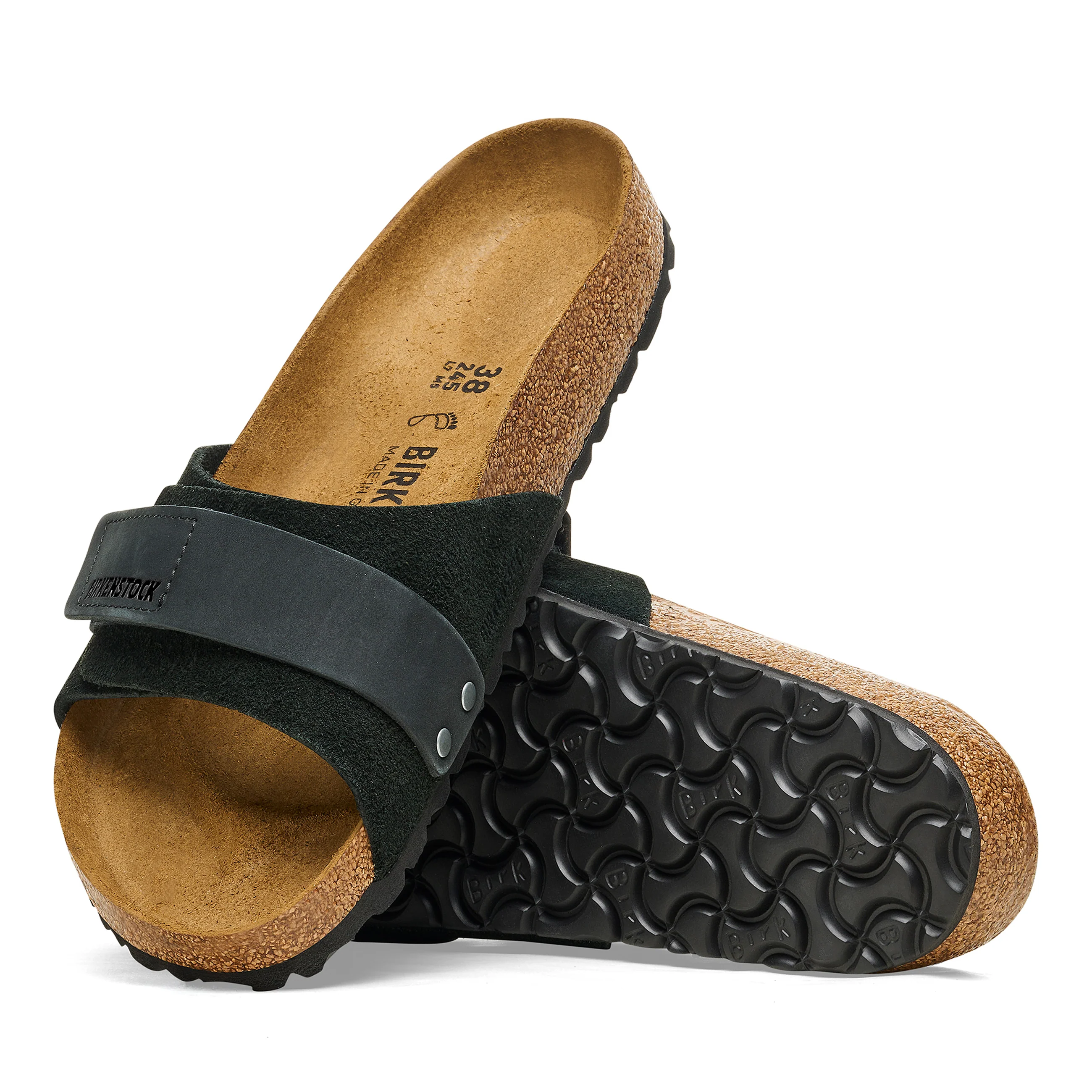 Oita Black Suede Leather - Image 3