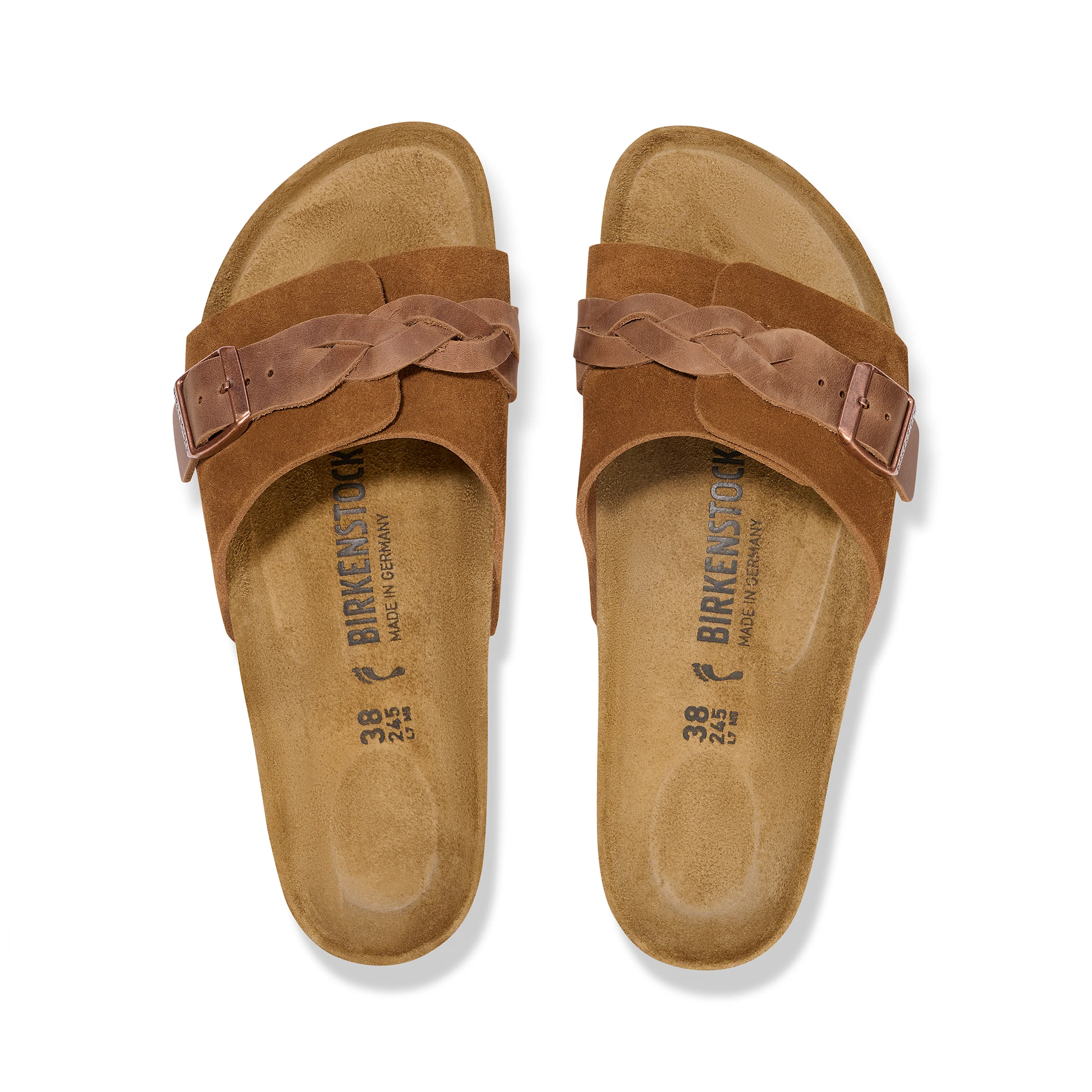 Oita Braided Mink Suede Leather - Image 3