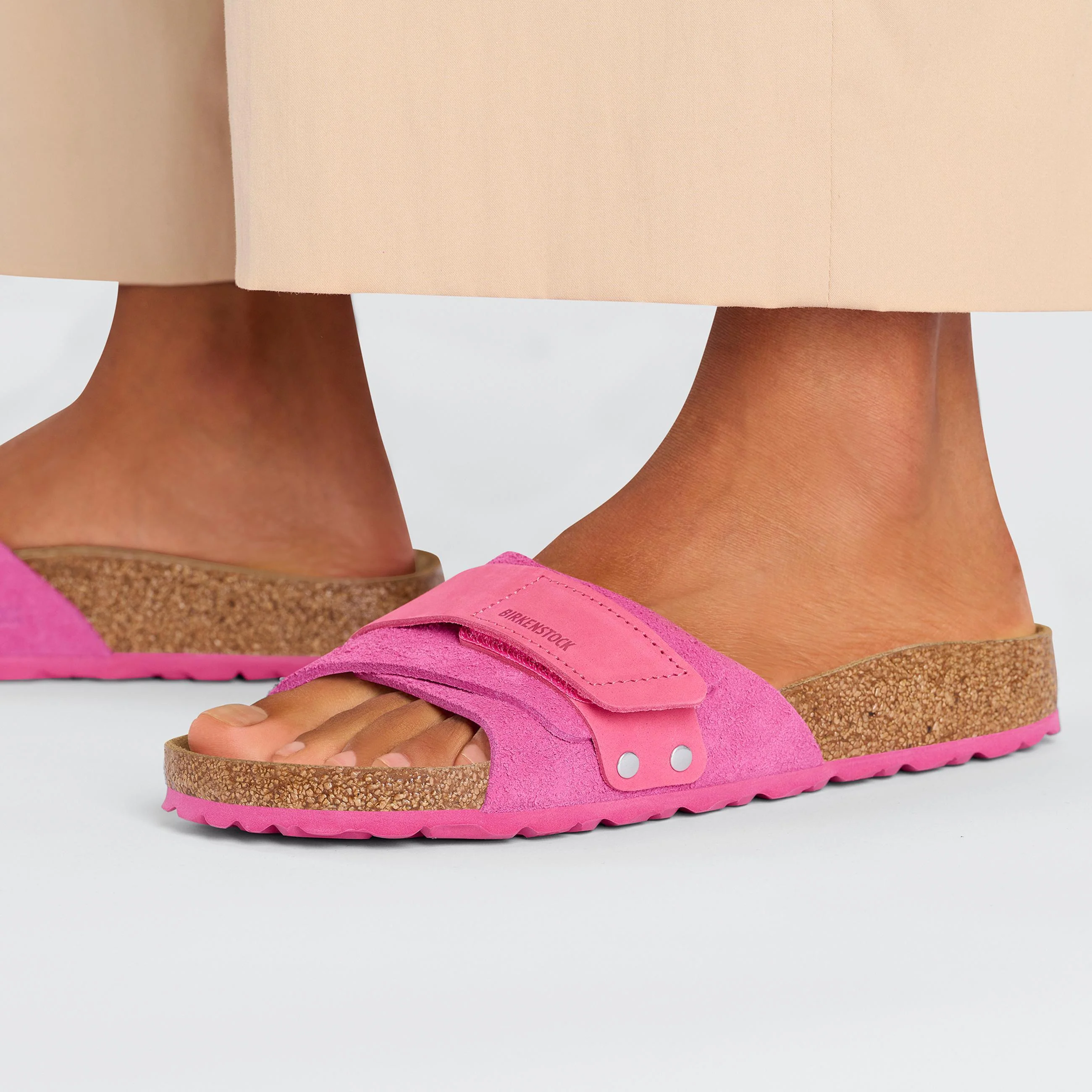 Oita Fuchsia Tulip Nubuck/Suede Leather - Image 6