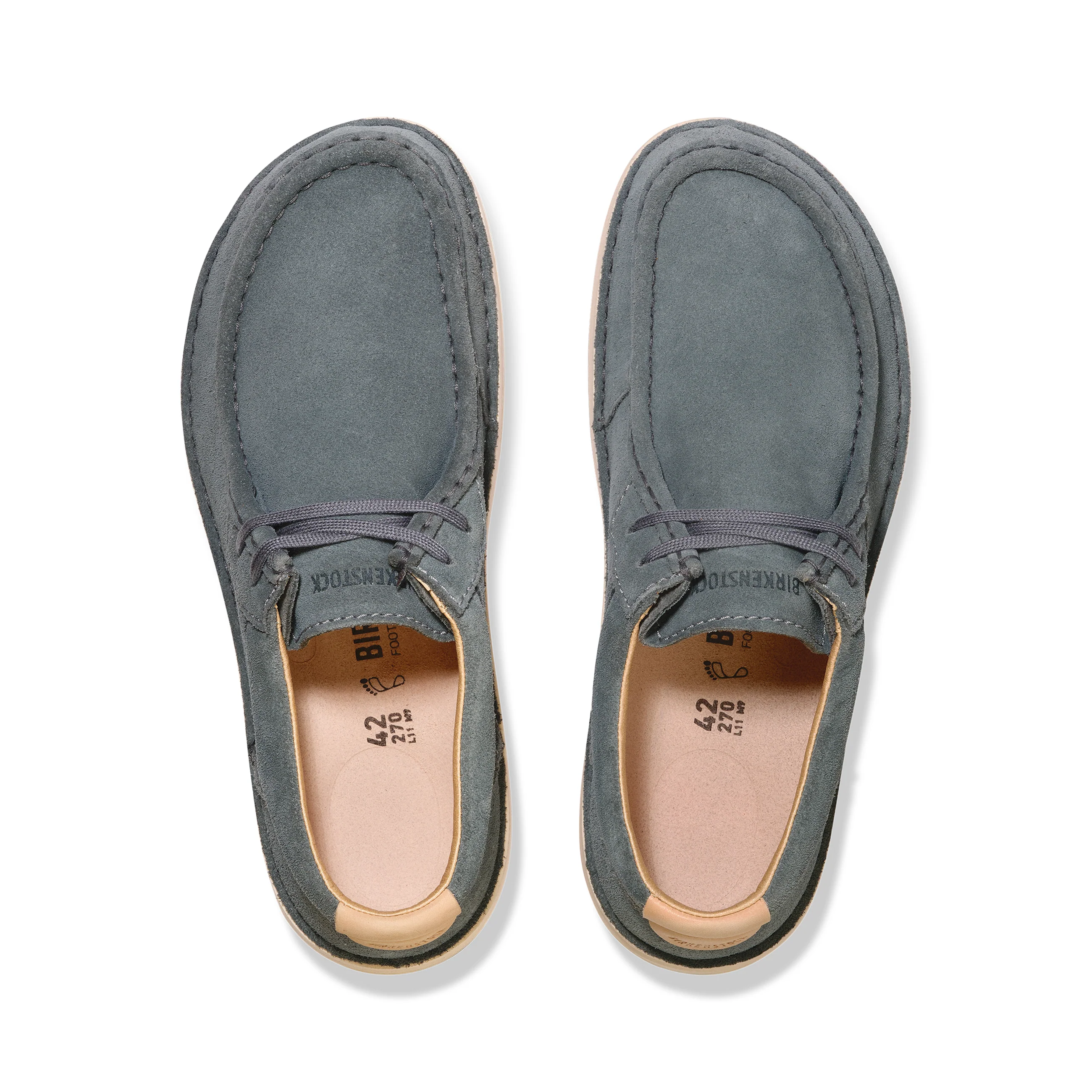 Pasadena Basalt Grey Suede Leather - Image 3